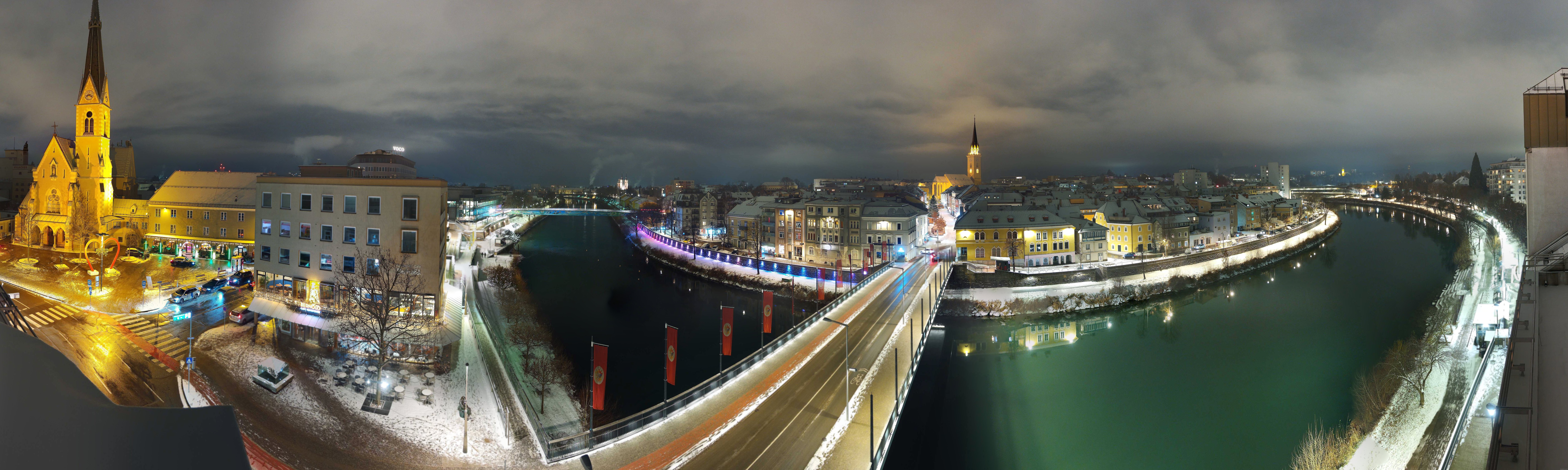 Archived image Webcam Panoramic view of Villach