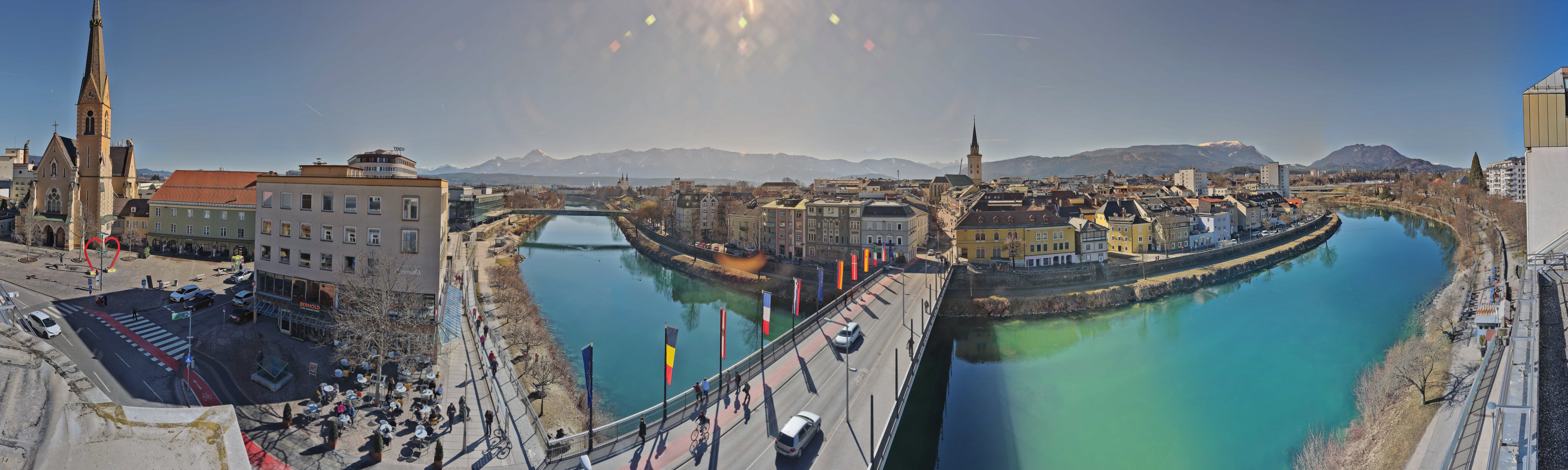 Archiv Foto Webcam Villach im Drautal