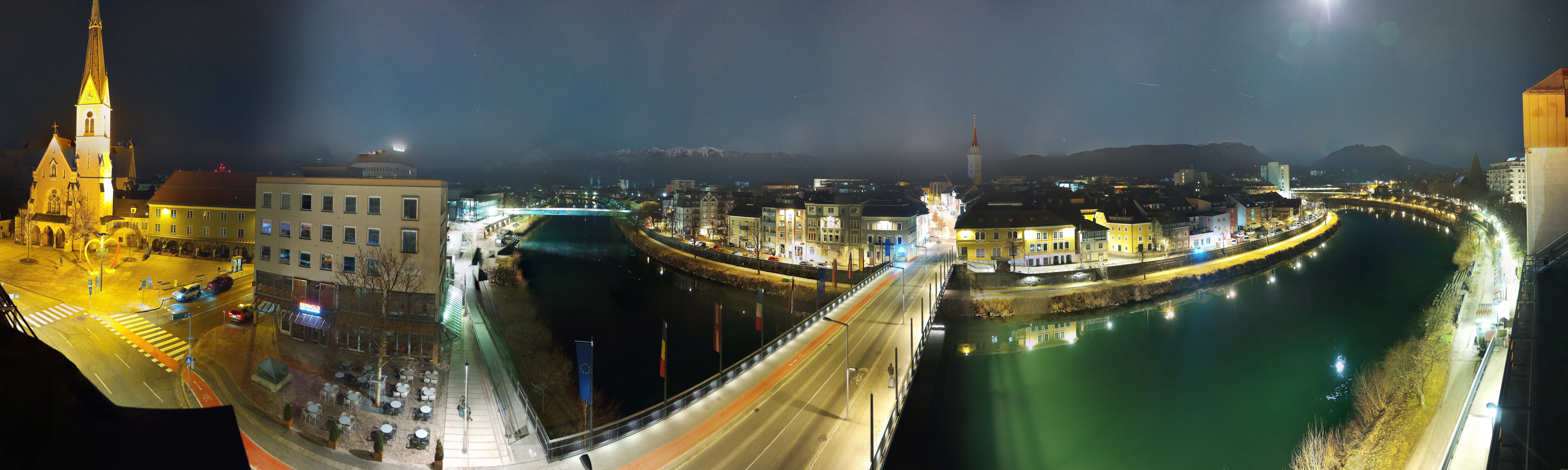 Archived image Webcam Panoramic view of Villach