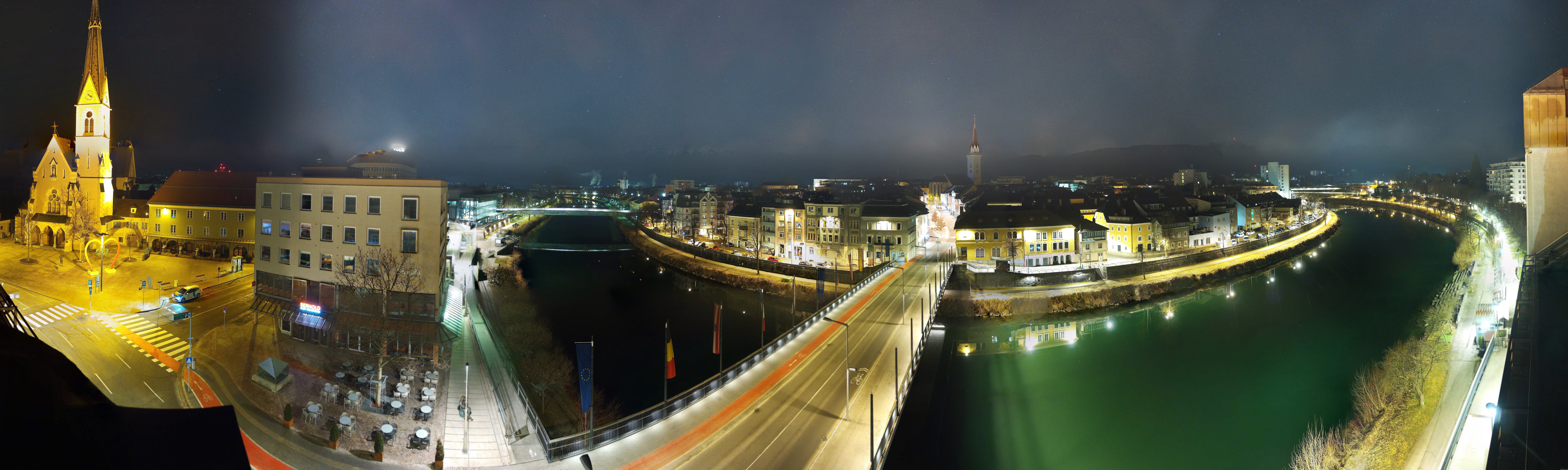 Archived image Webcam Panoramic view of Villach