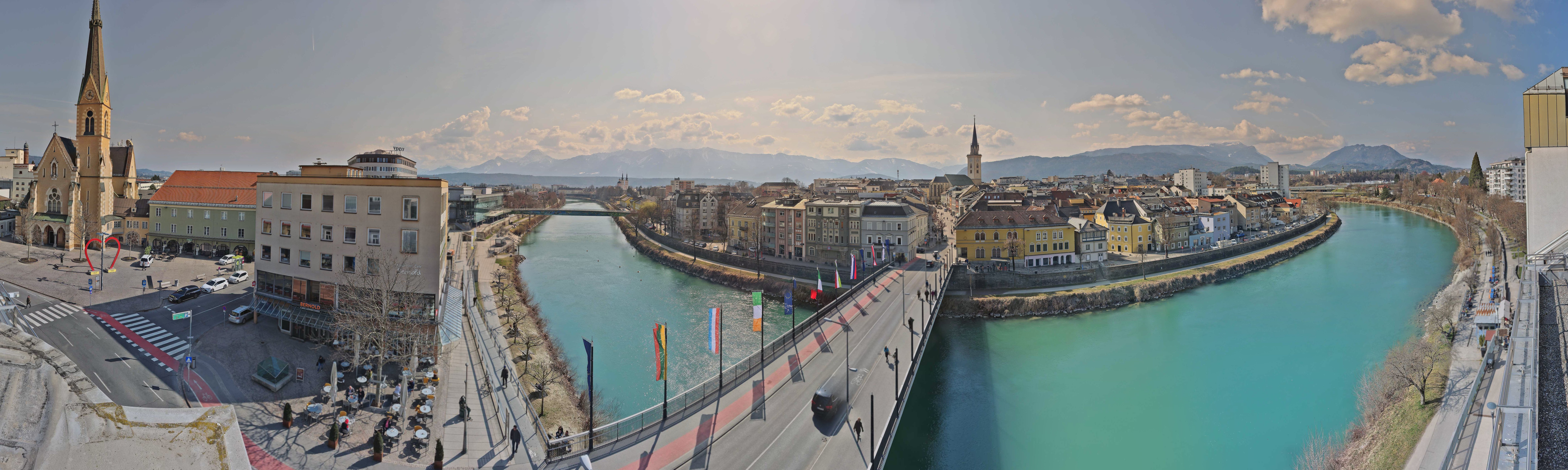 Archiv Foto Webcam Villach im Drautal