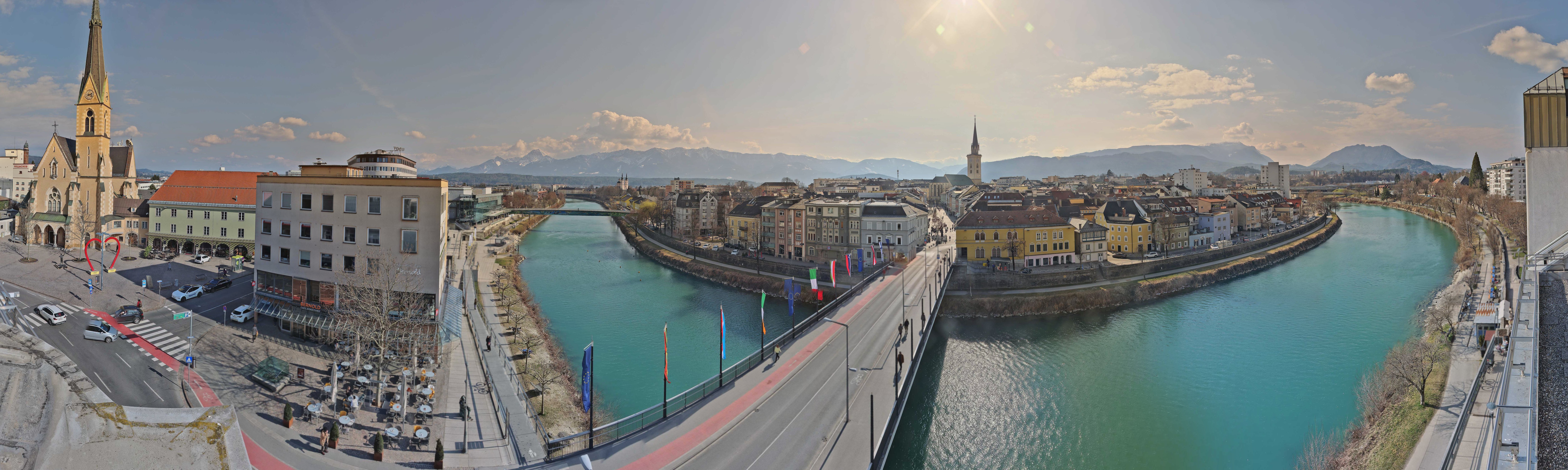 Archiv Foto Webcam Villach im Drautal