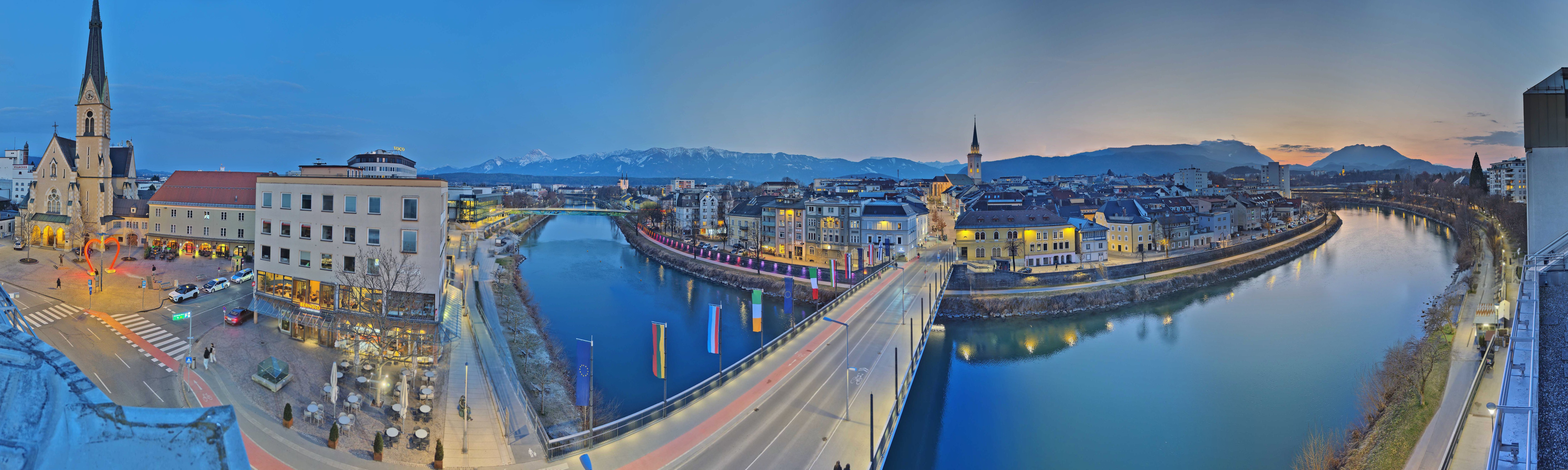 Archiv Foto Webcam Villach im Drautal