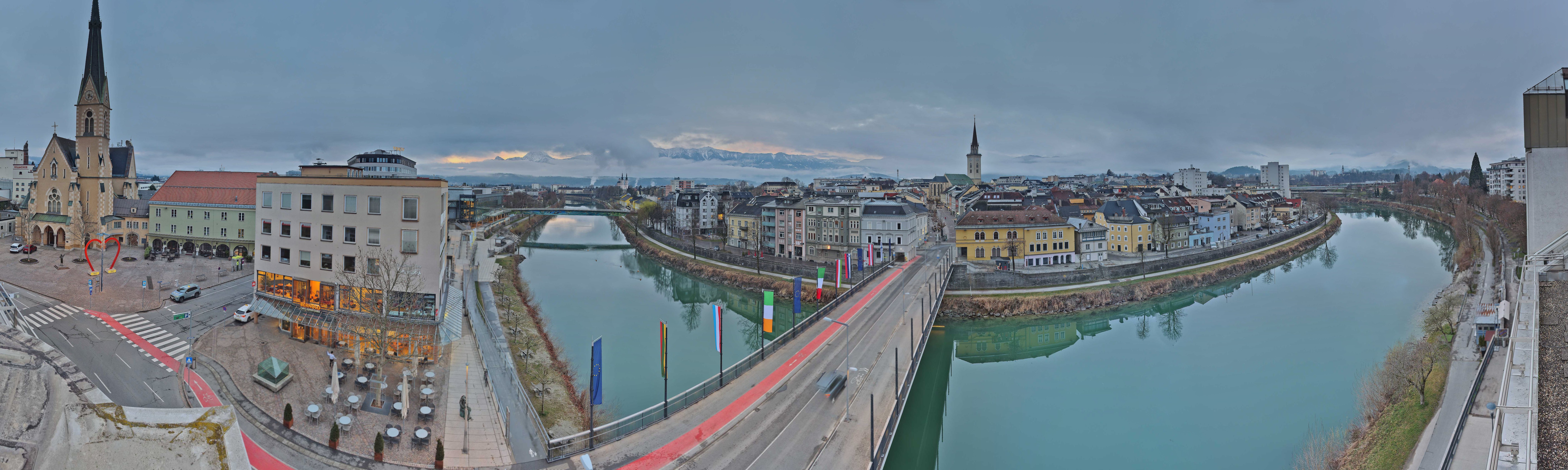 Archiv Foto Webcam Villach im Drautal