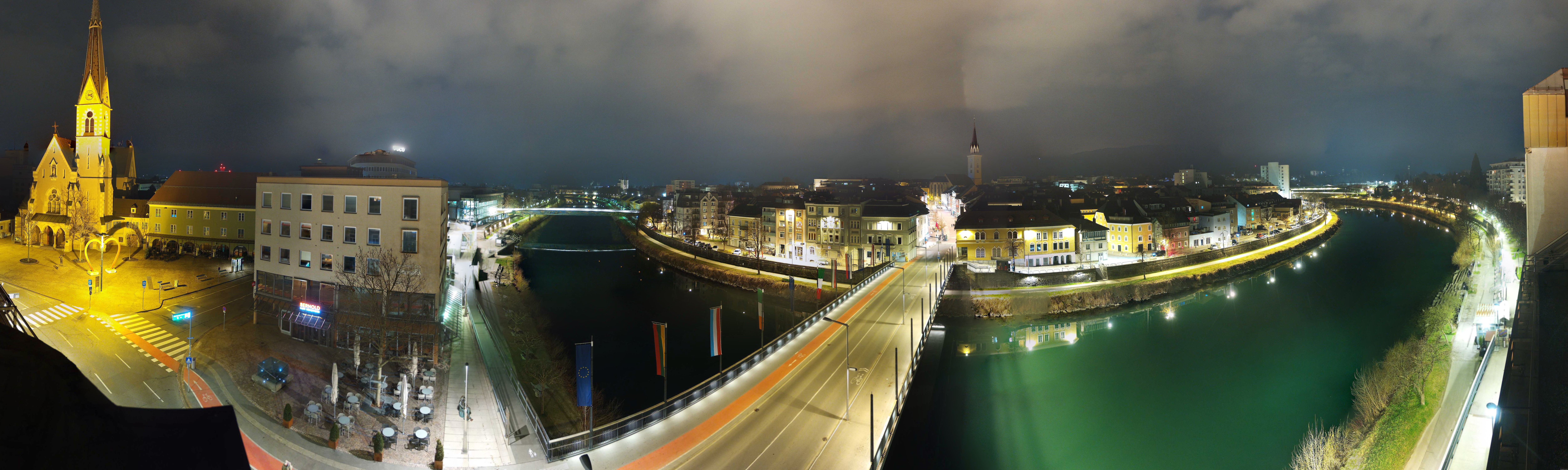 Archived image Webcam Panoramic view of Villach