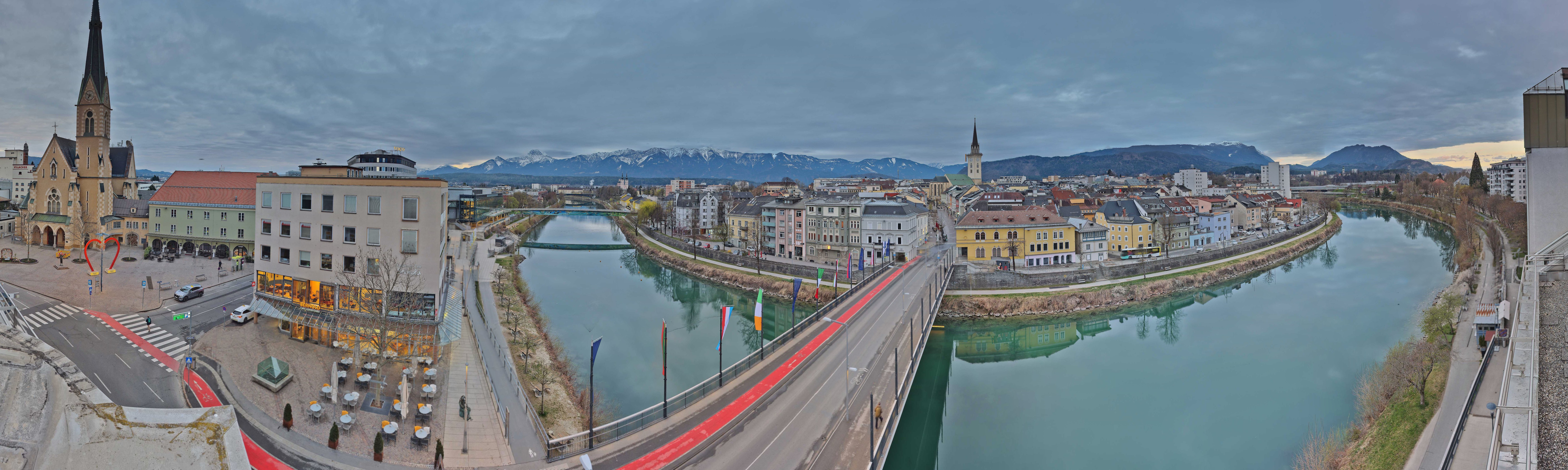 Archiv Foto Webcam Villach im Drautal