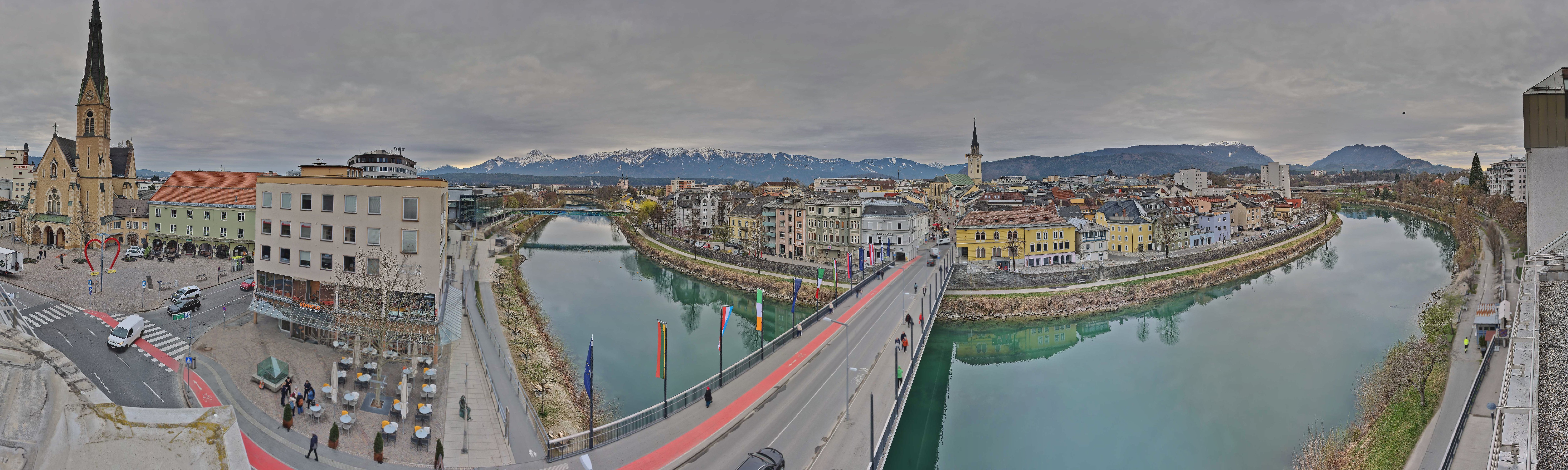 Archiv Foto Webcam Villach im Drautal