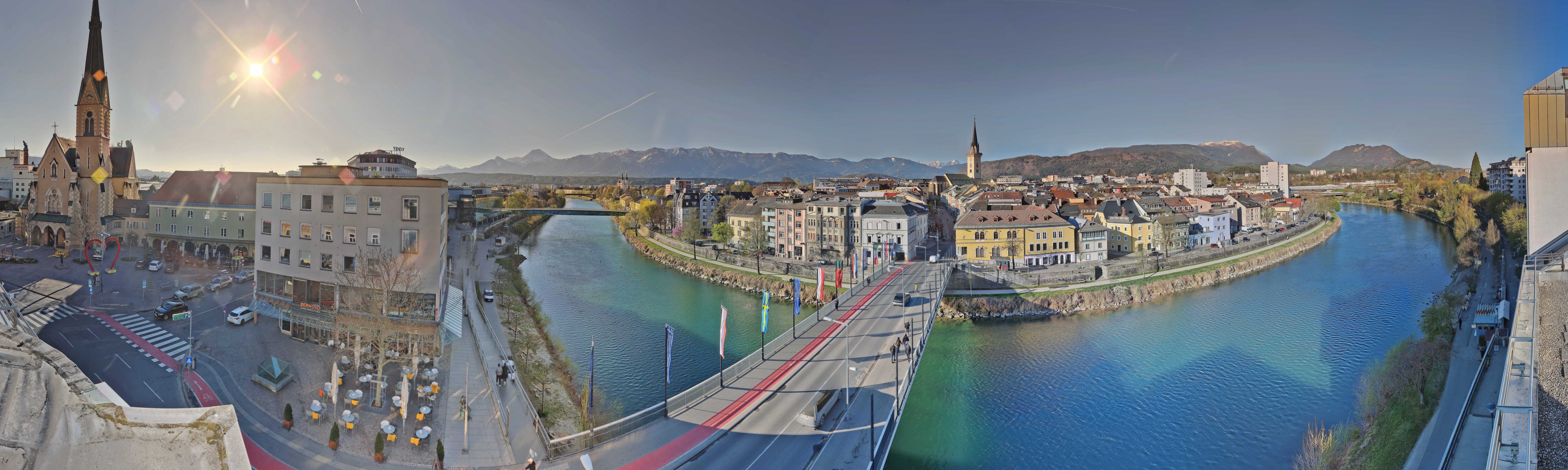 Archiv Foto Webcam Villach im Drautal