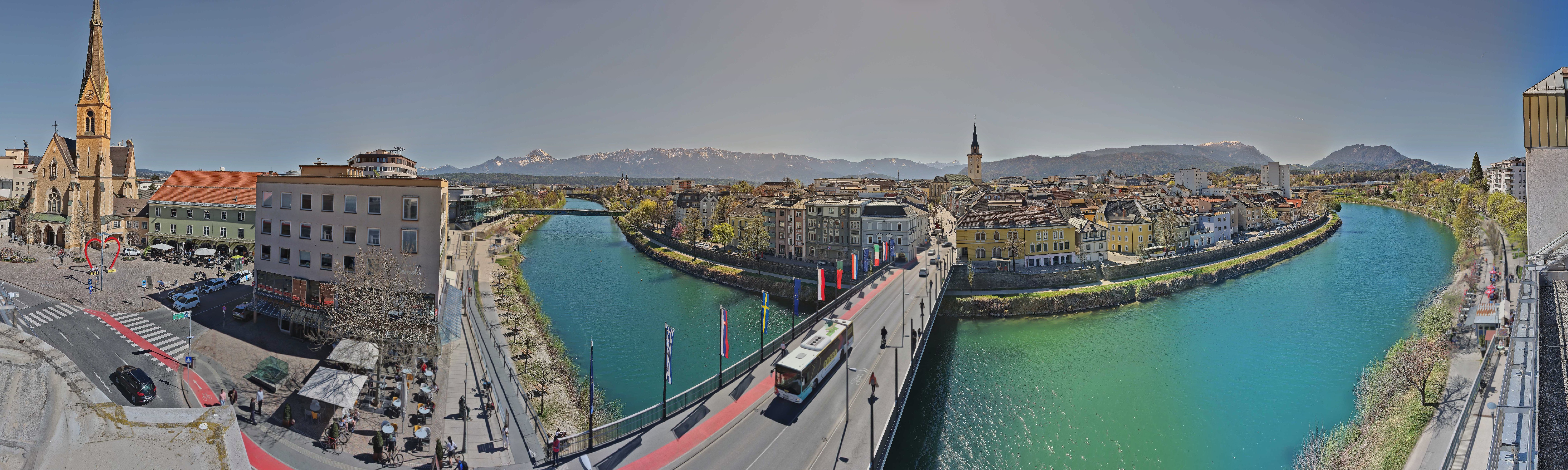 Archiv Foto Webcam Villach im Drautal