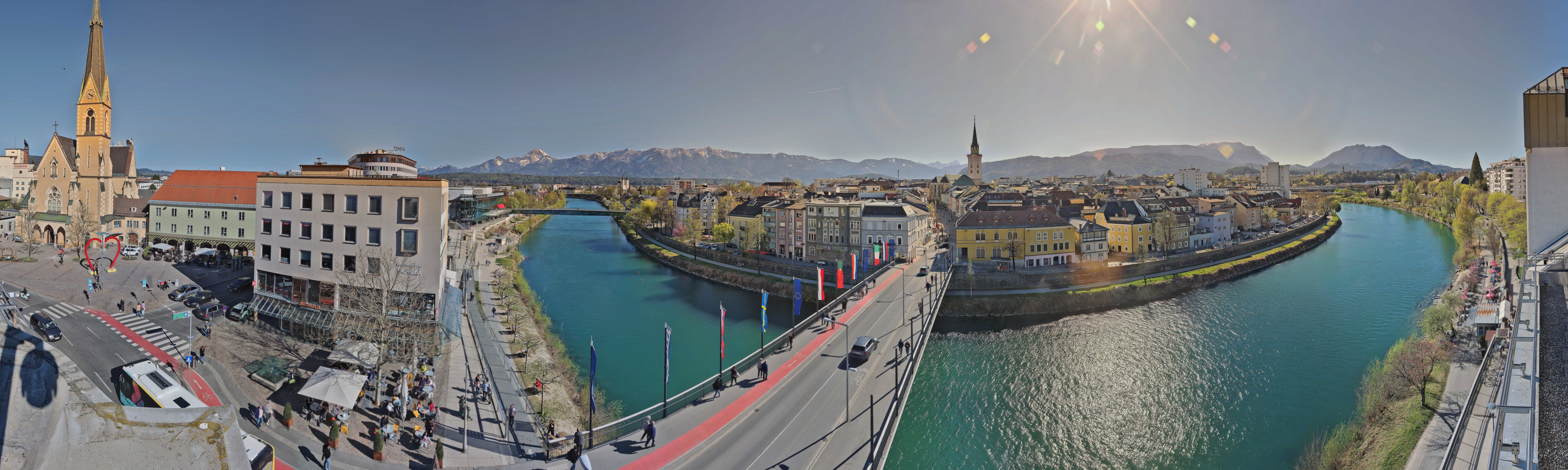 Archiv Foto Webcam Villach im Drautal