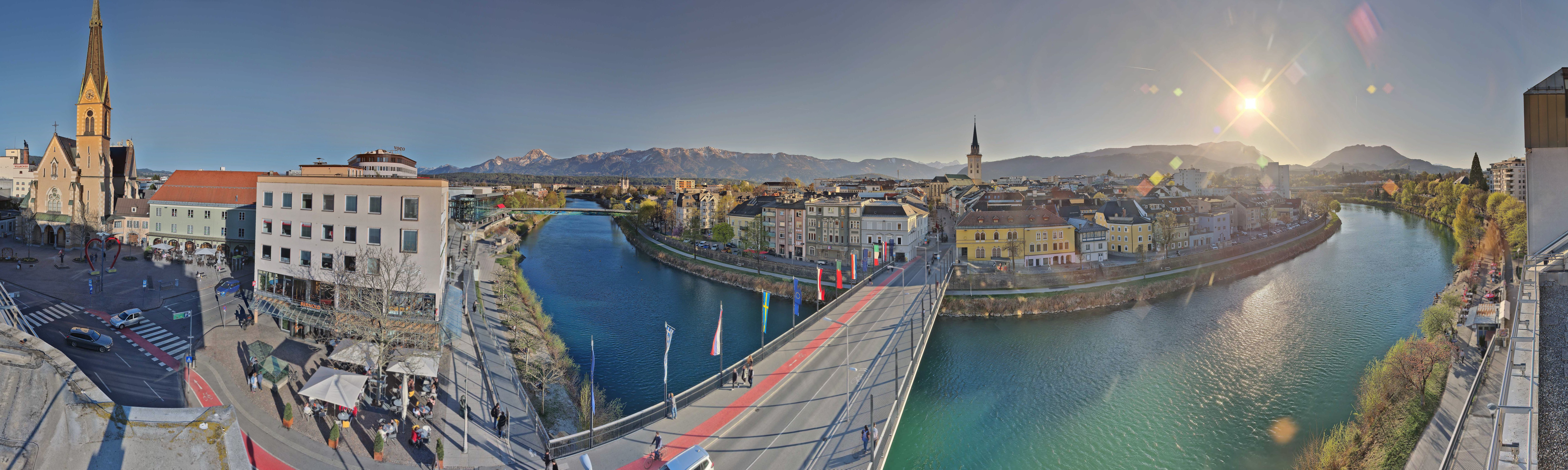 Archiv Foto Webcam Villach im Drautal