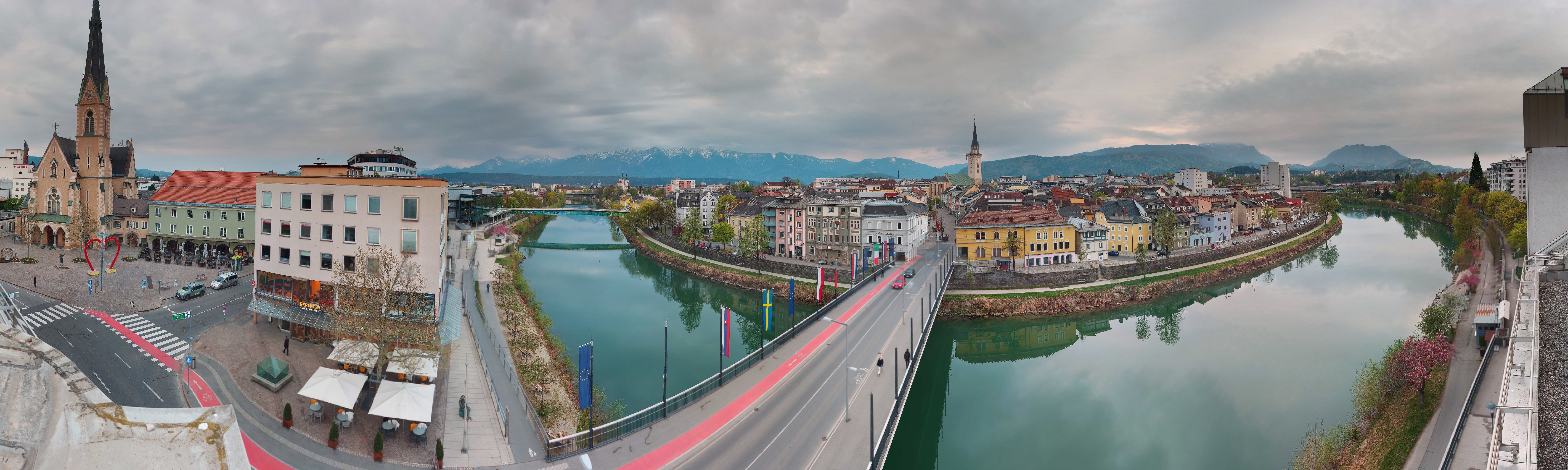 Archiv Foto Webcam Villach im Drautal