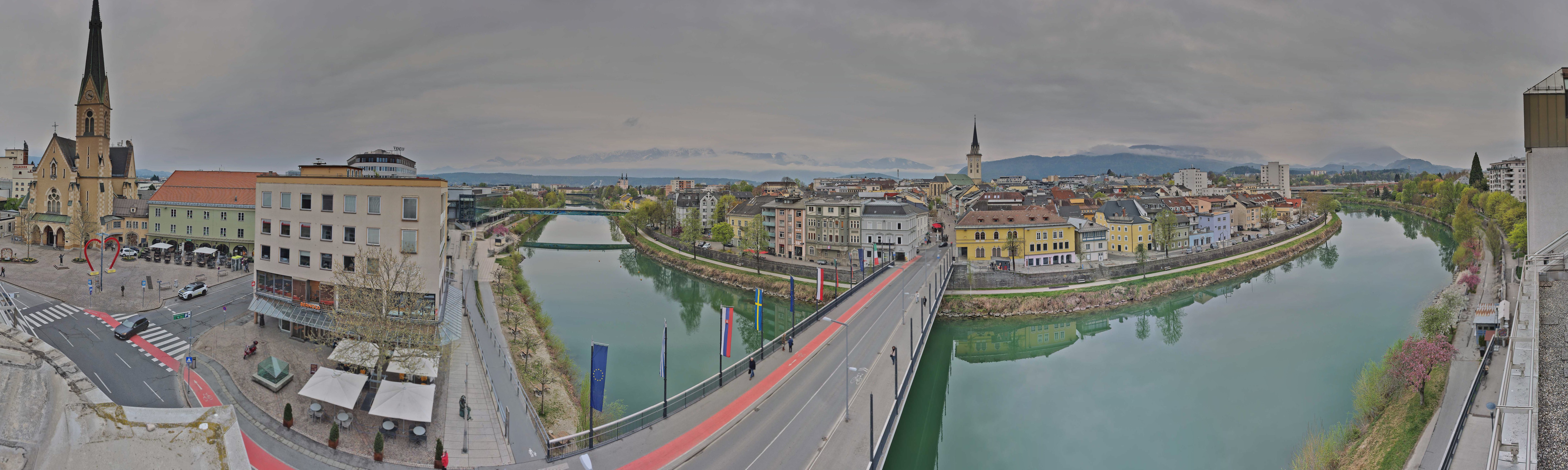 Archiv Foto Webcam Villach im Drautal