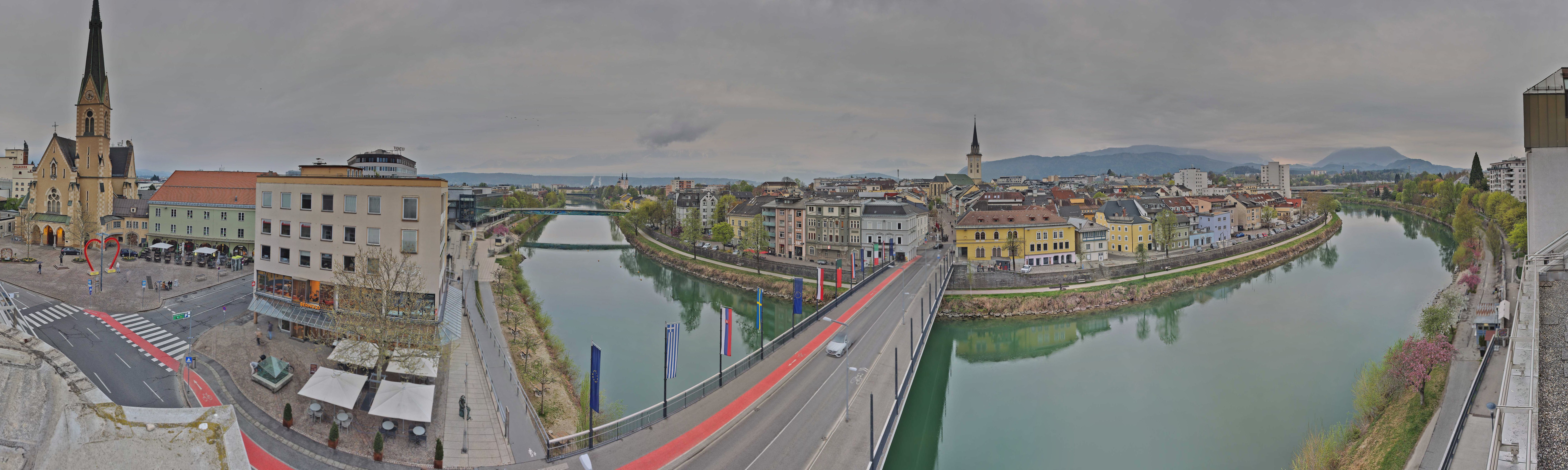 Archiv Foto Webcam Villach im Drautal