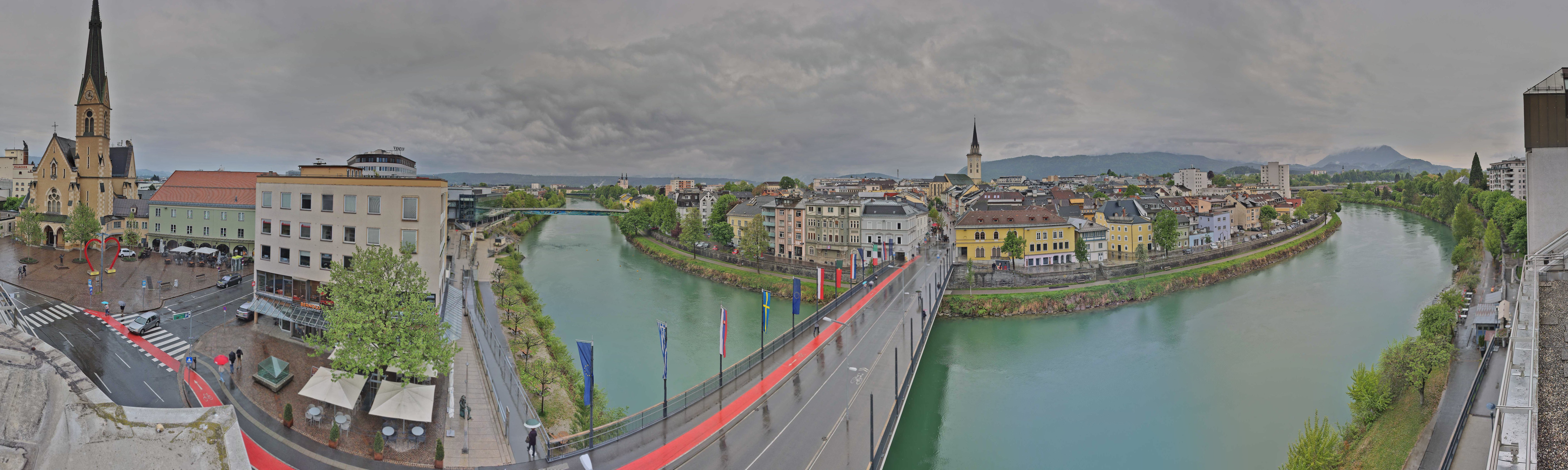 Archiv Foto Webcam Villach im Drautal