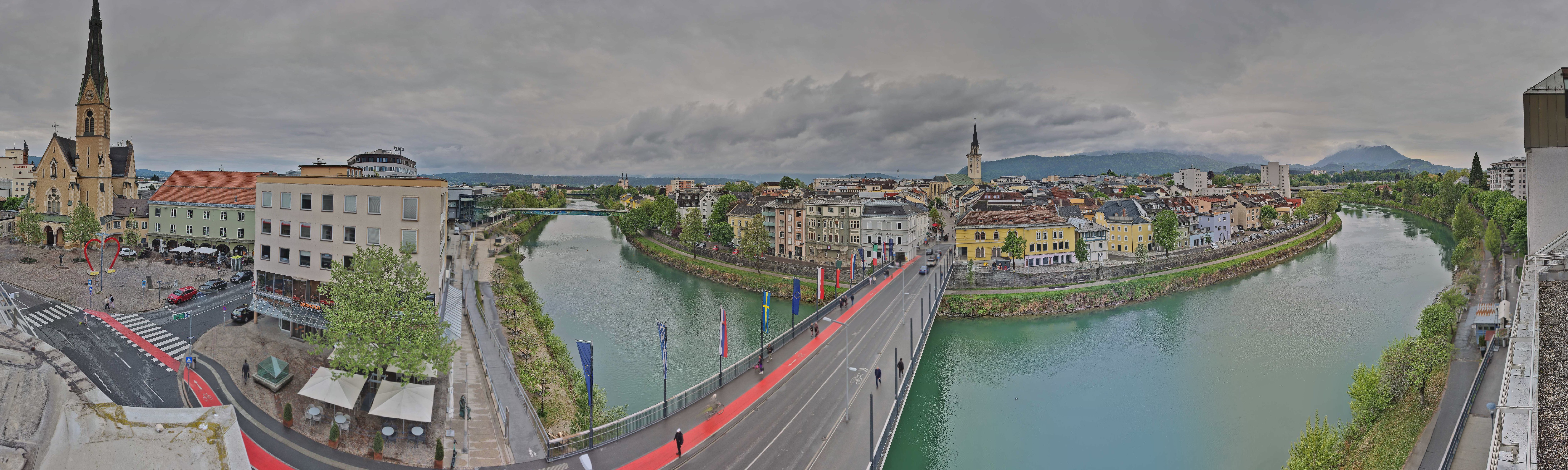 Archiv Foto Webcam Villach im Drautal