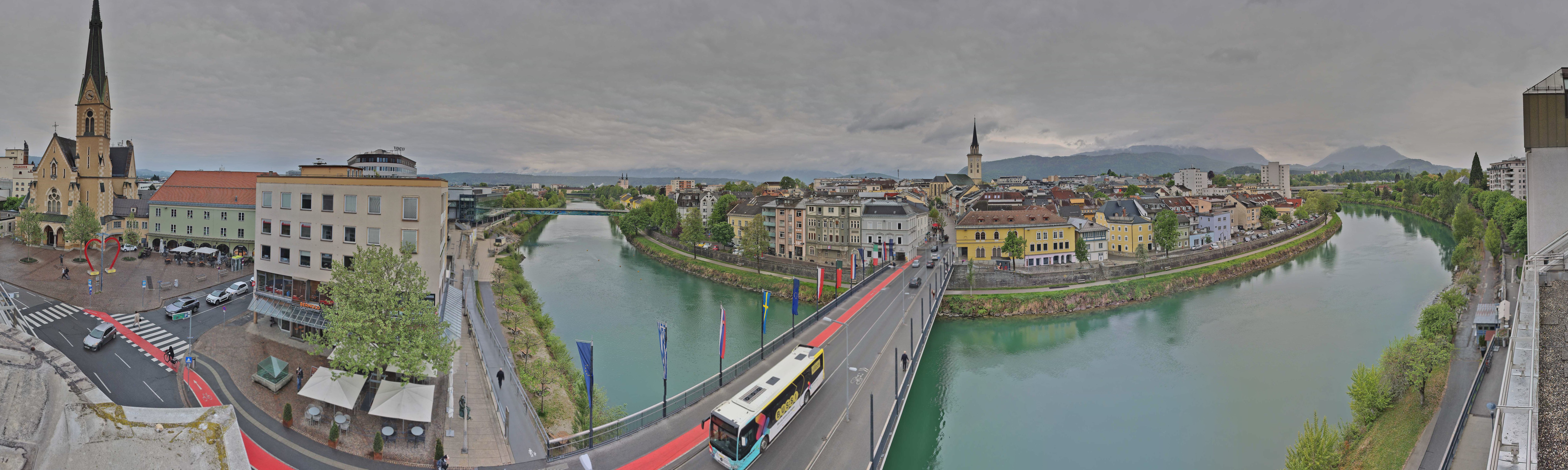 Archiv Foto Webcam Villach im Drautal