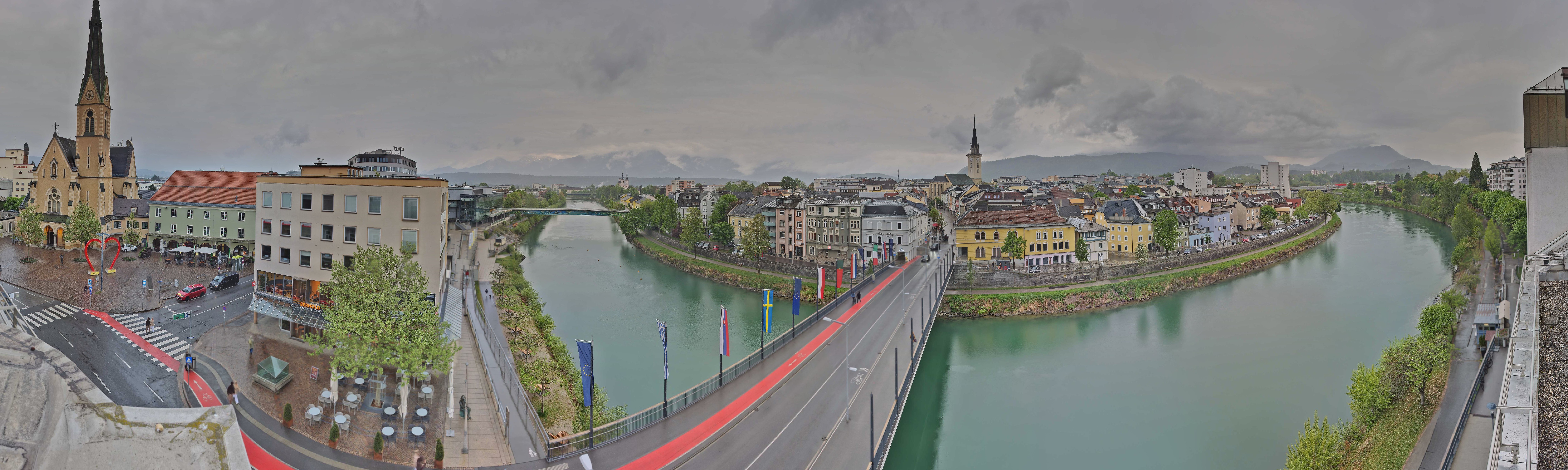 Archiv Foto Webcam Villach im Drautal