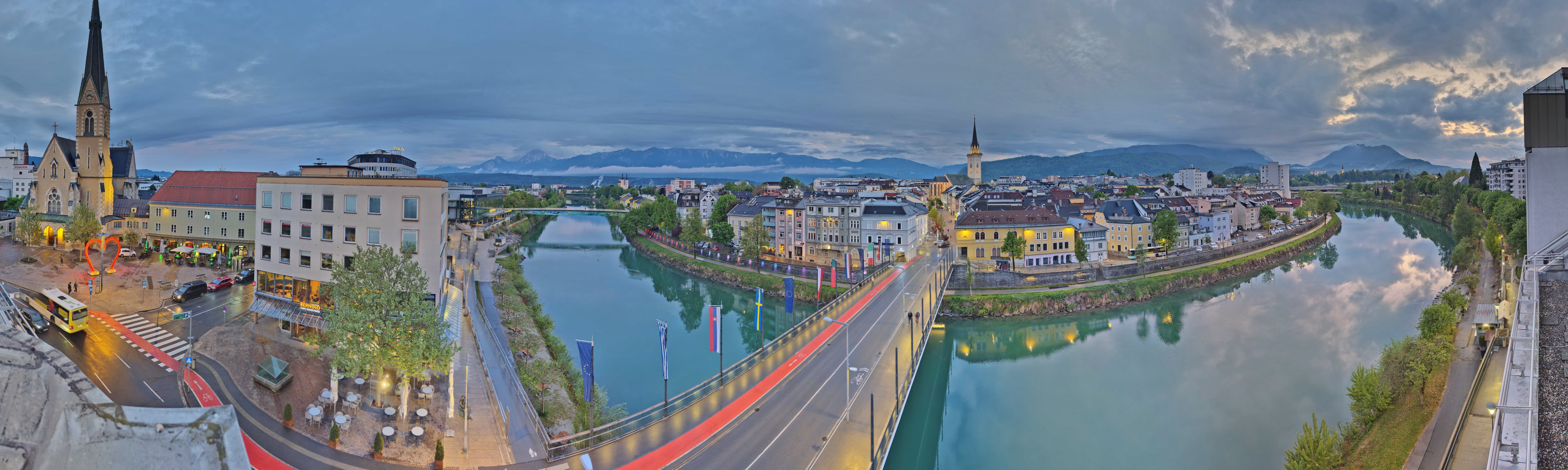 Archiv Foto Webcam Villach im Drautal