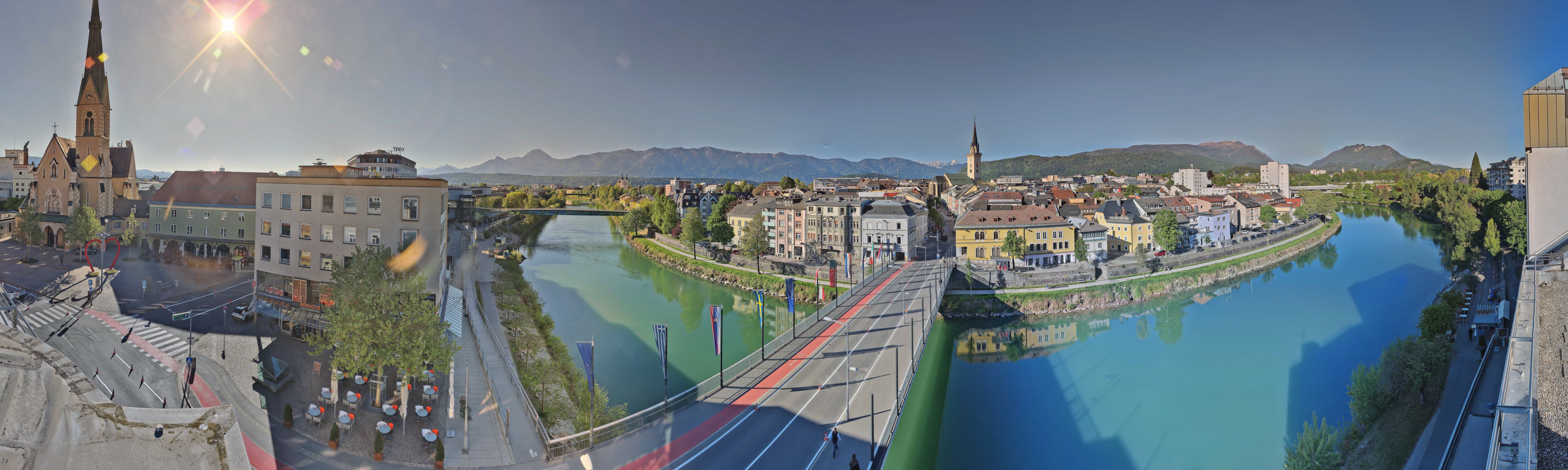 Archiv Foto Webcam Villach im Drautal
