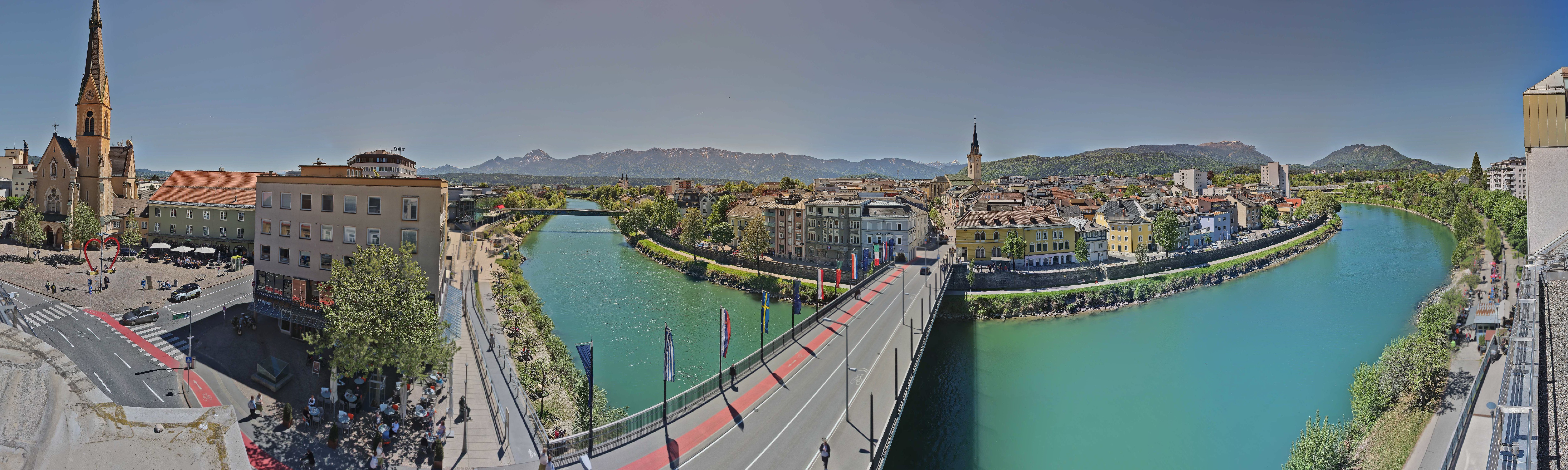 Archiv Foto Webcam Villach im Drautal