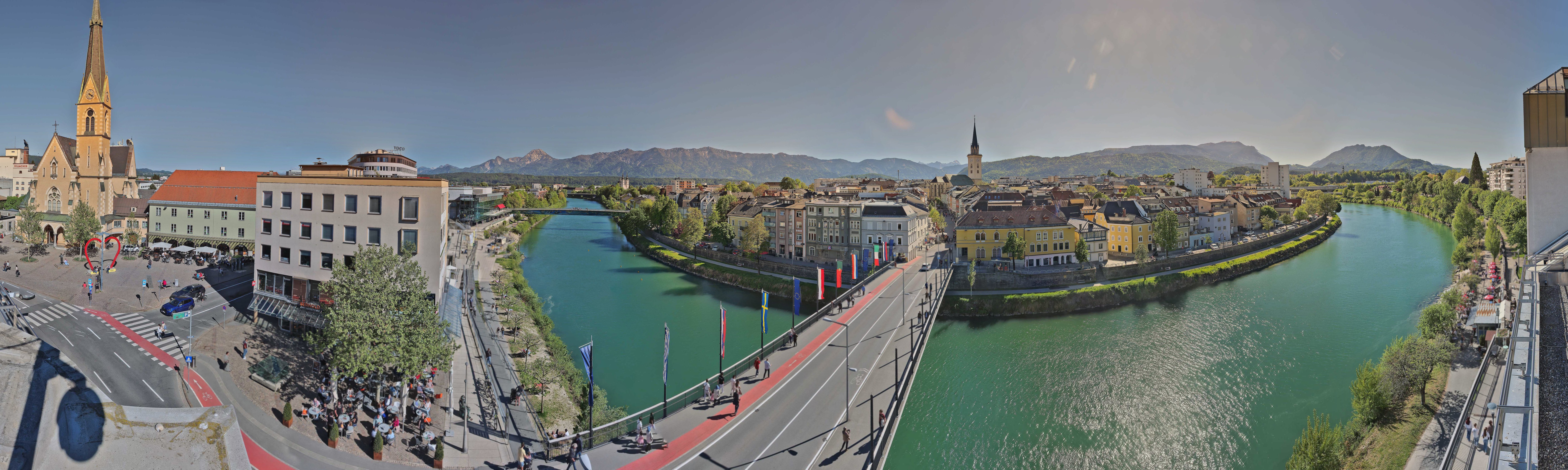 Archiv Foto Webcam Villach im Drautal