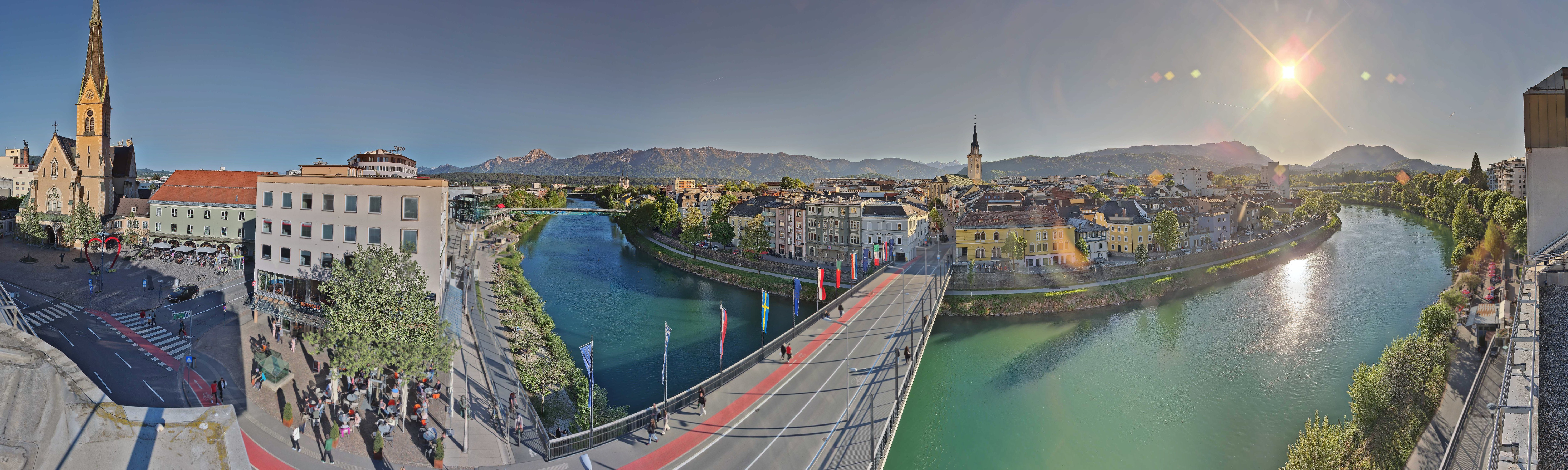 Archiv Foto Webcam Villach im Drautal