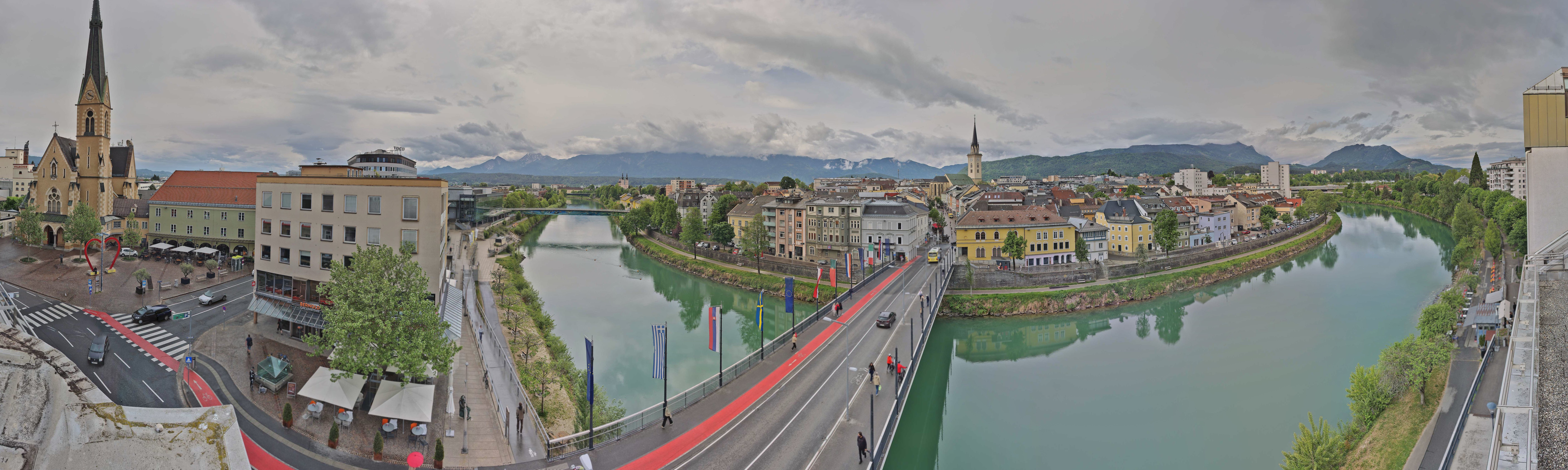 Archiv Foto Webcam Villach im Drautal