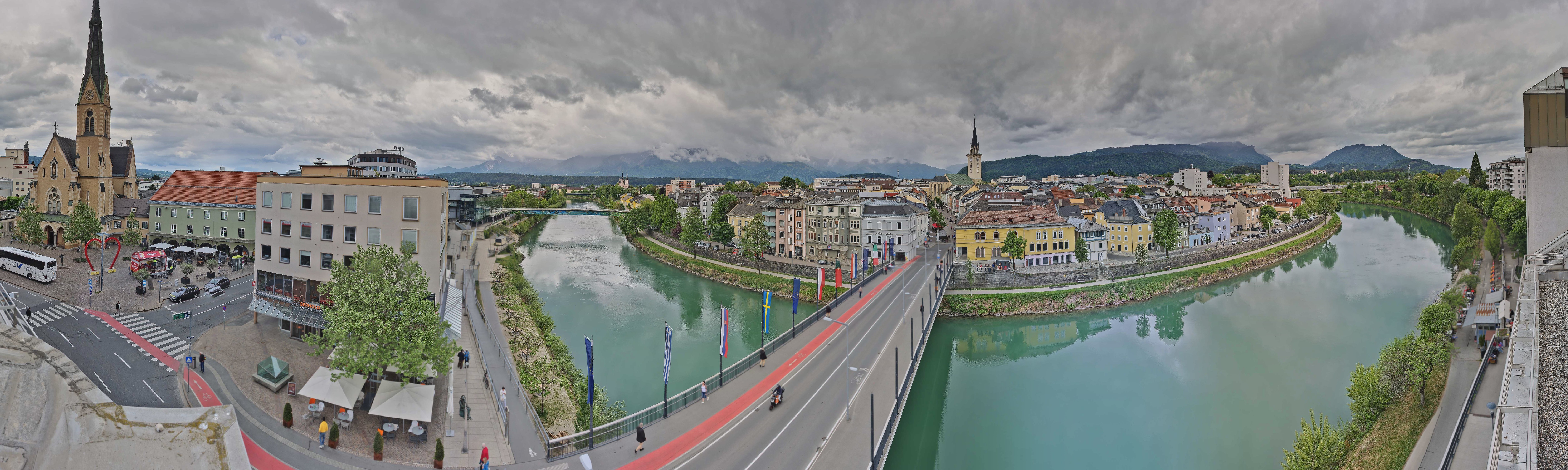 Archiv Foto Webcam Villach im Drautal