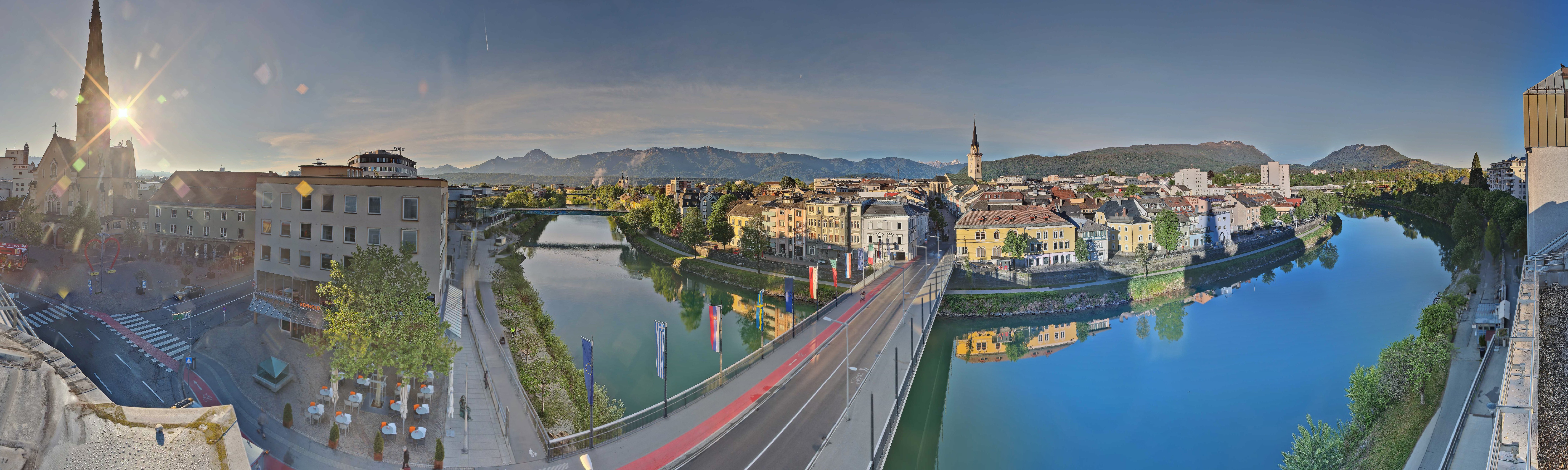 Archiv Foto Webcam Villach im Drautal