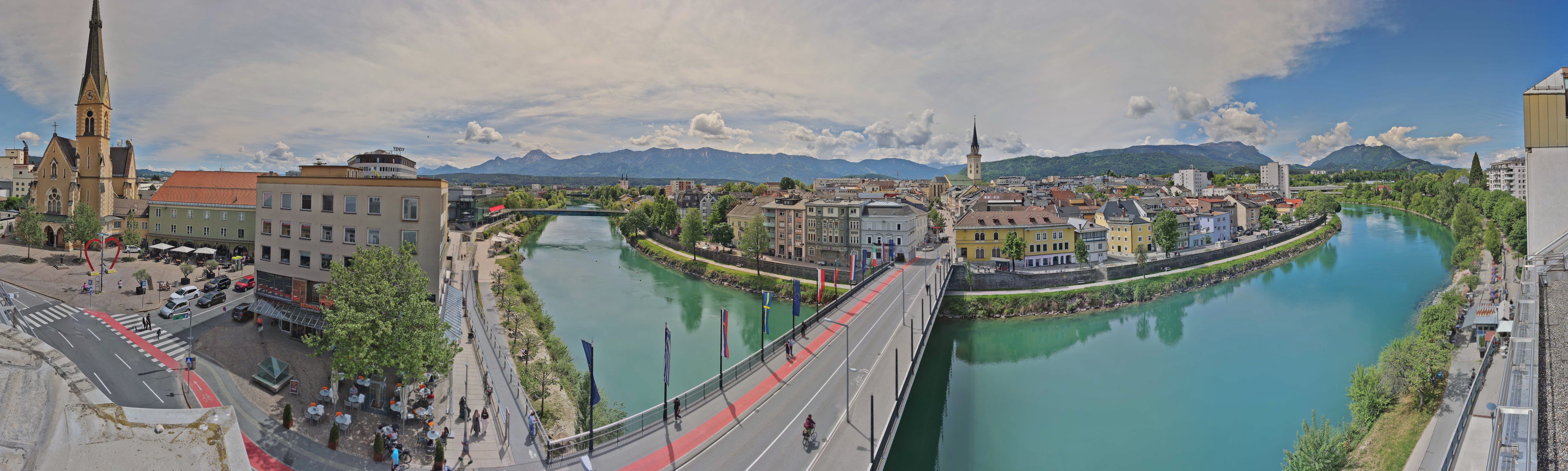Archiv Foto Webcam Villach im Drautal