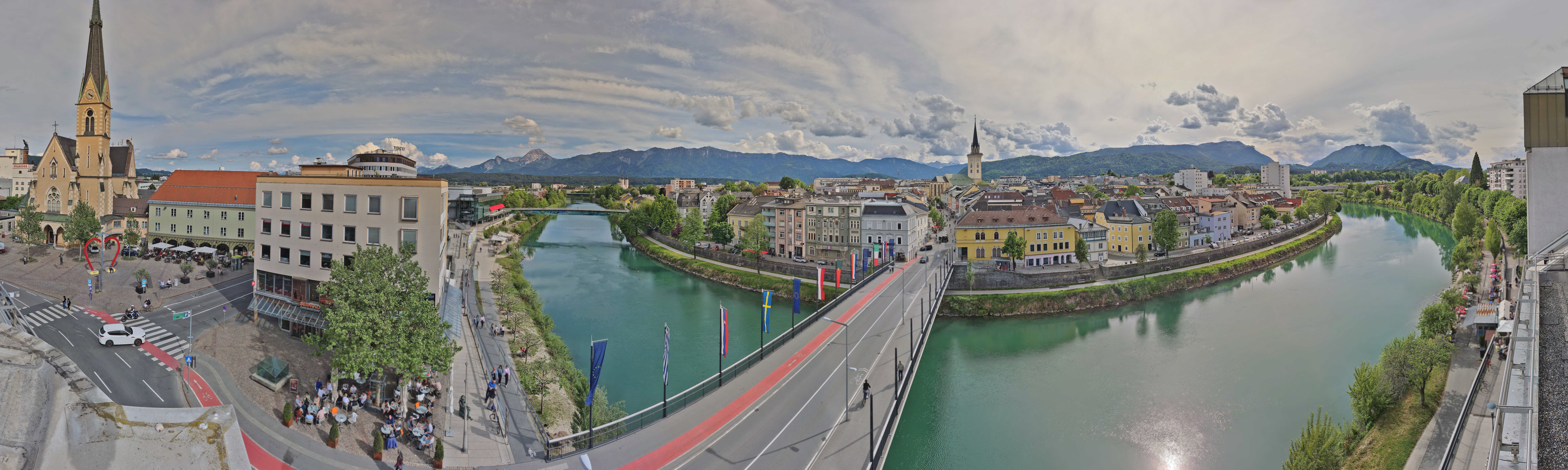 Archiv Foto Webcam Villach im Drautal