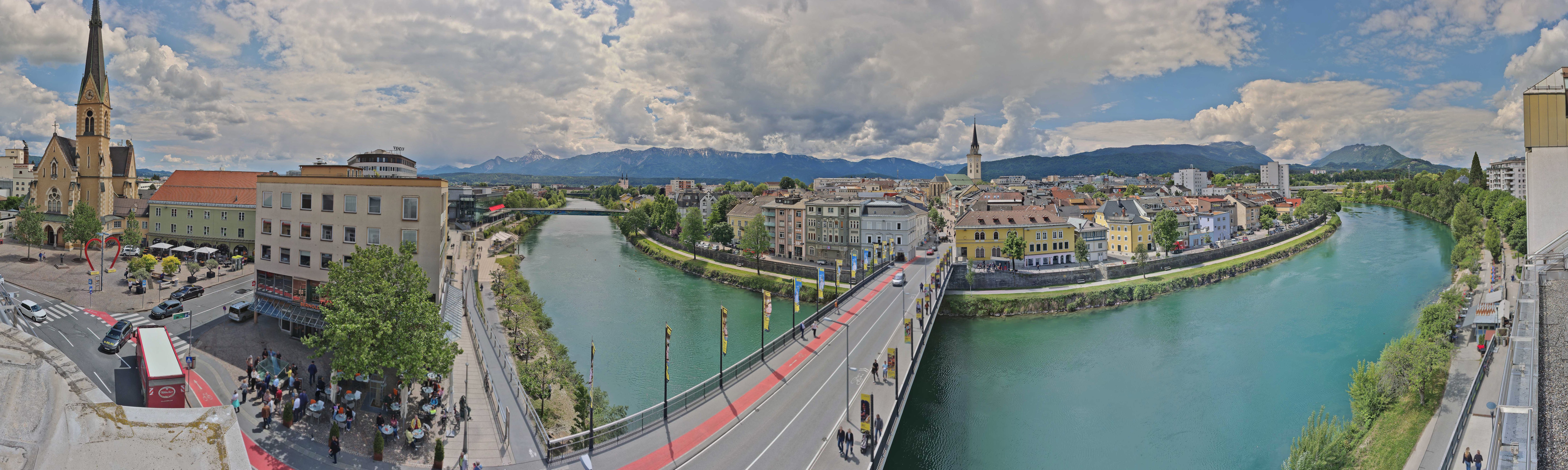 Archiv Foto Webcam Villach im Drautal