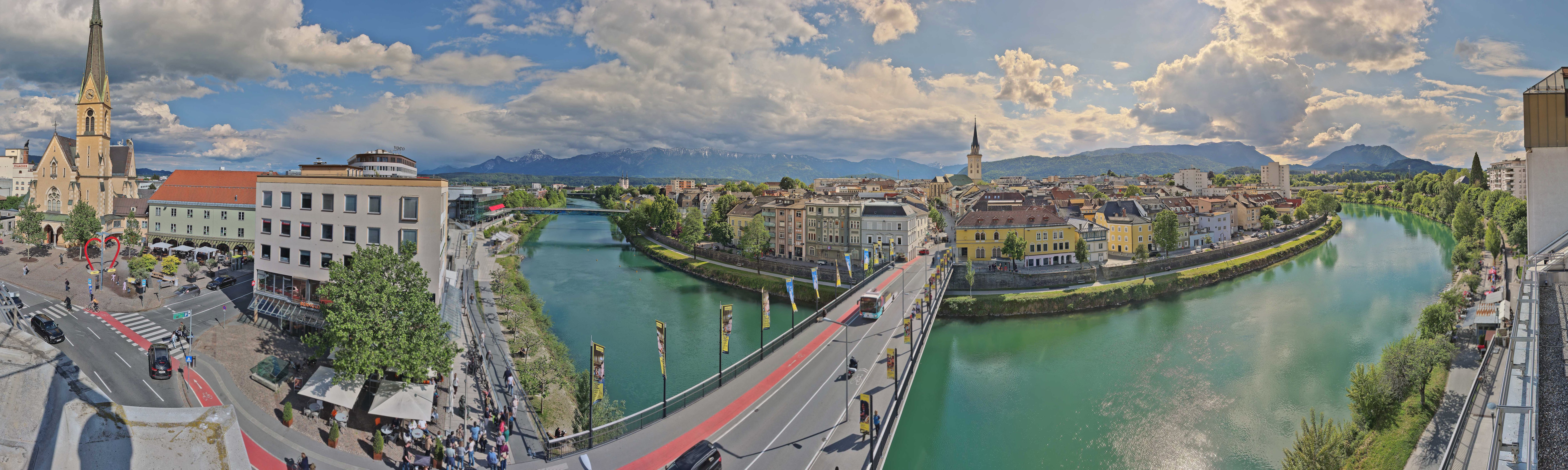 Archiv Foto Webcam Villach im Drautal