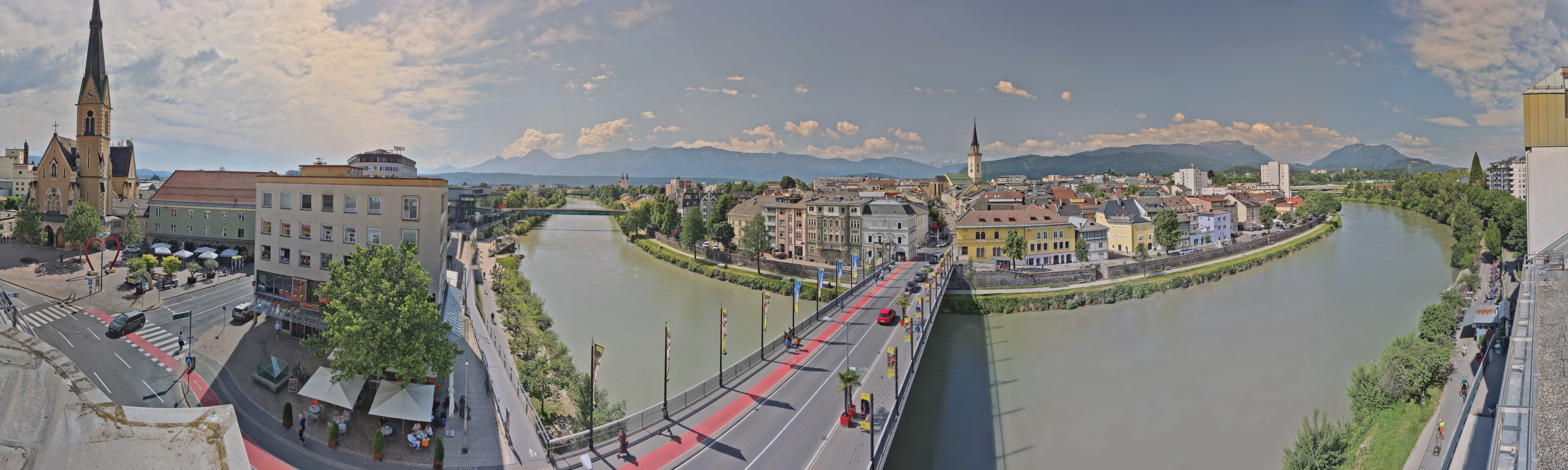 Archiv Foto Webcam Villach im Drautal
