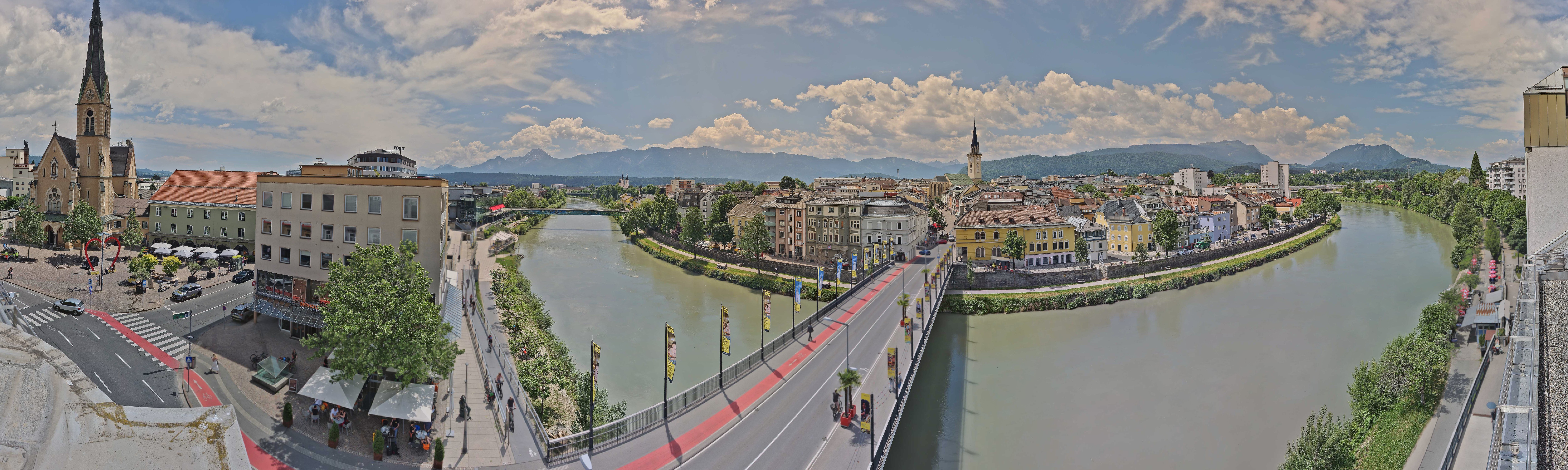 Archiv Foto Webcam Villach im Drautal