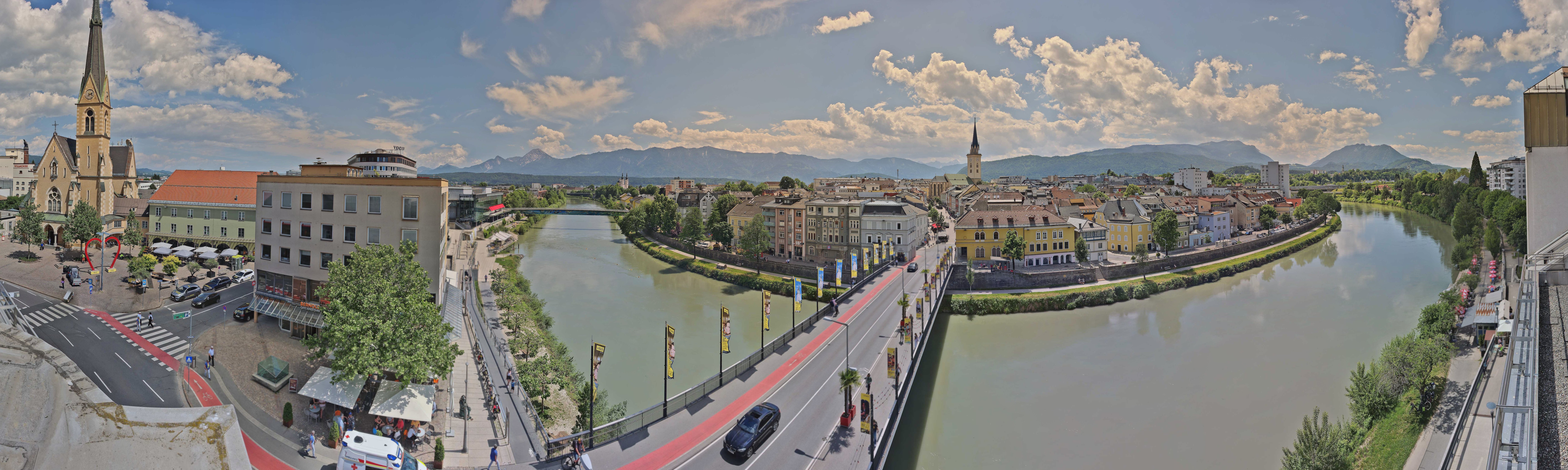 Archiv Foto Webcam Villach im Drautal