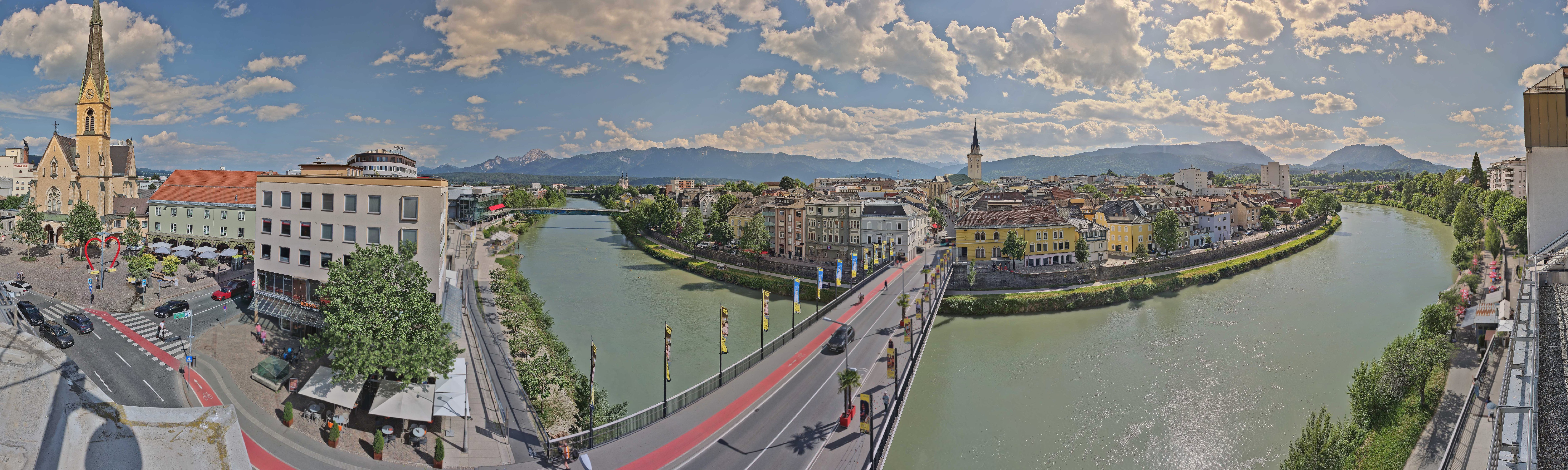Archiv Foto Webcam Villach im Drautal