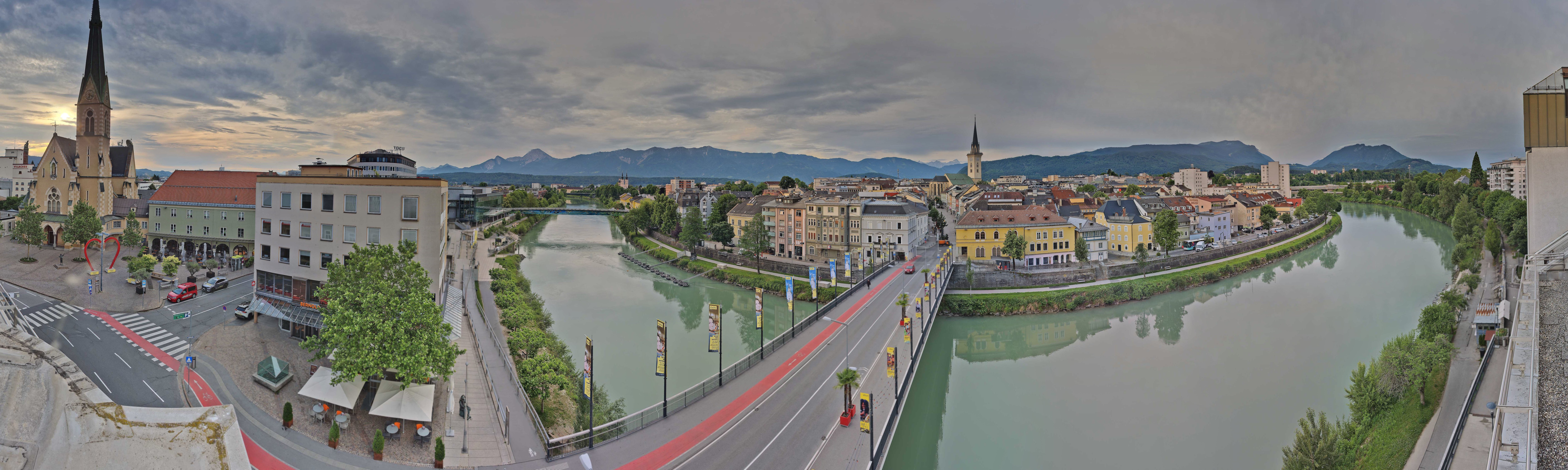 Archiv Foto Webcam Villach im Drautal