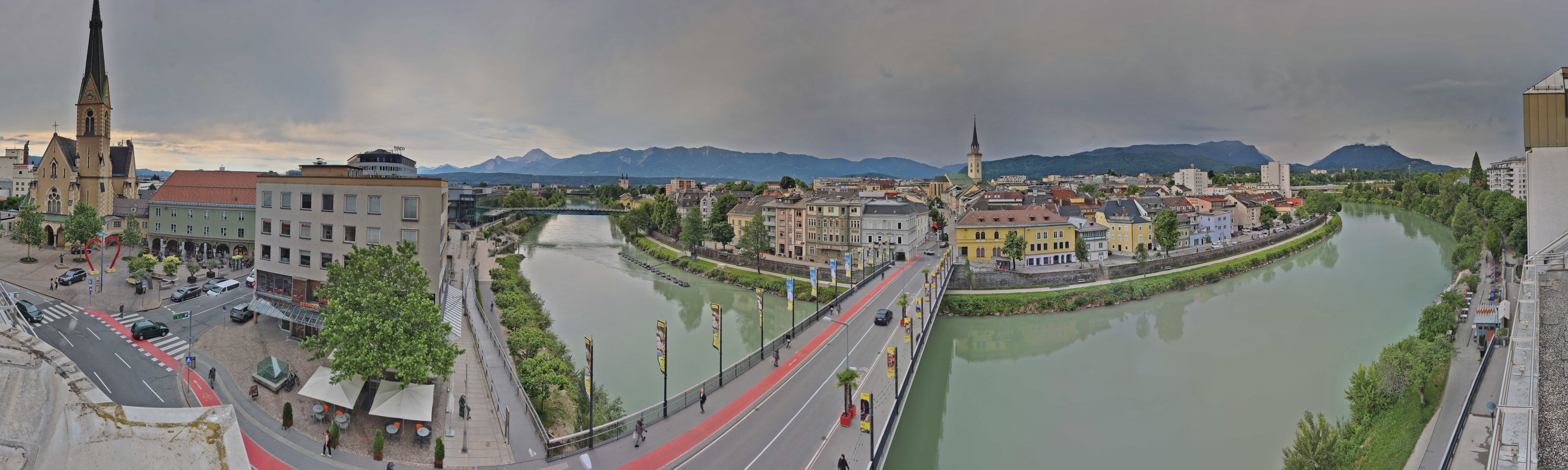 Archiv Foto Webcam Villach im Drautal
