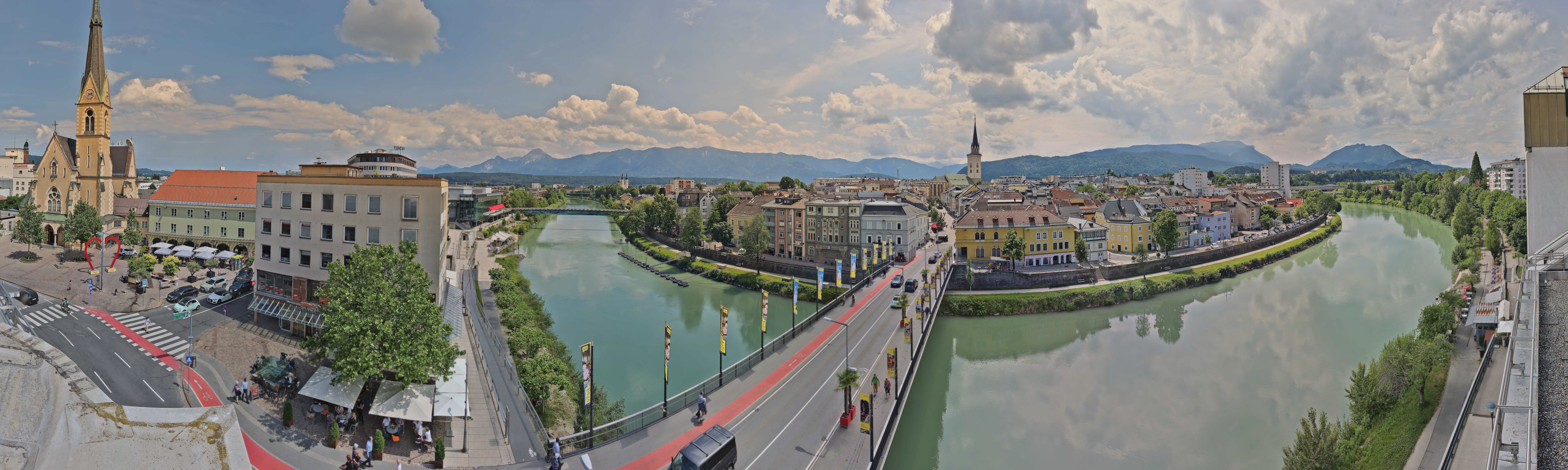Archiv Foto Webcam Villach im Drautal