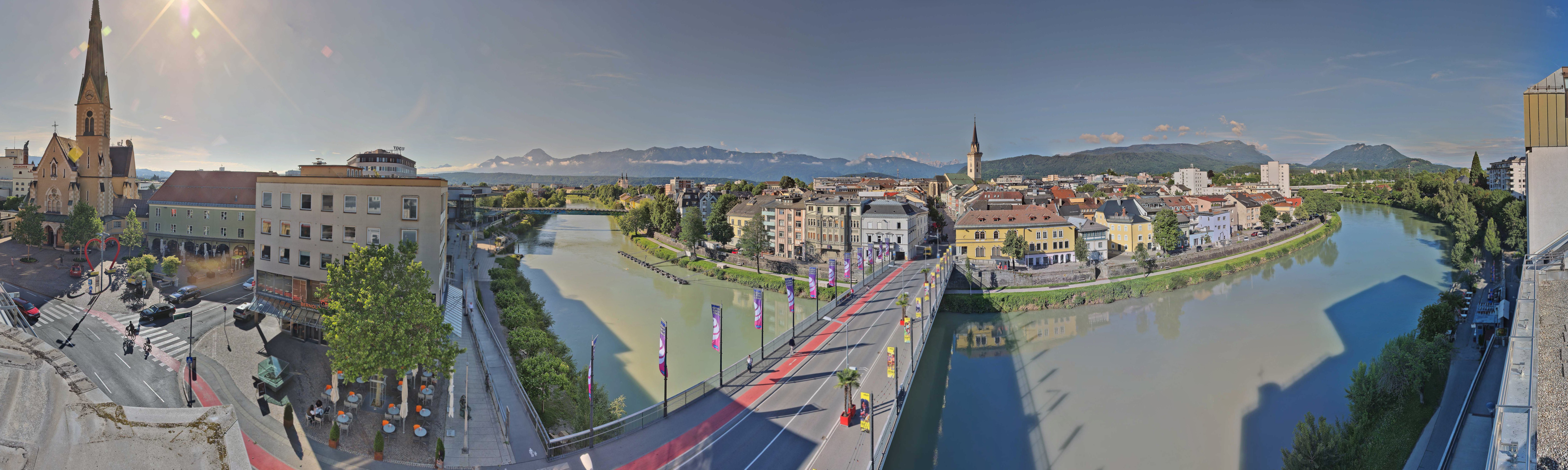 Archiv Foto Webcam Villach im Drautal