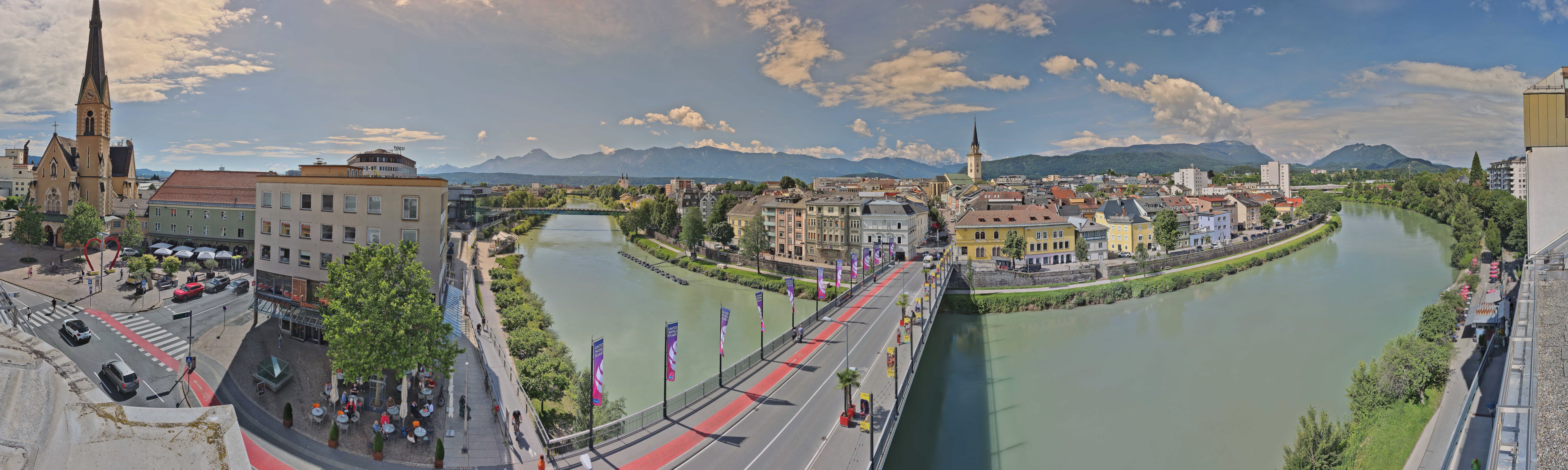 Archiv Foto Webcam Villach im Drautal