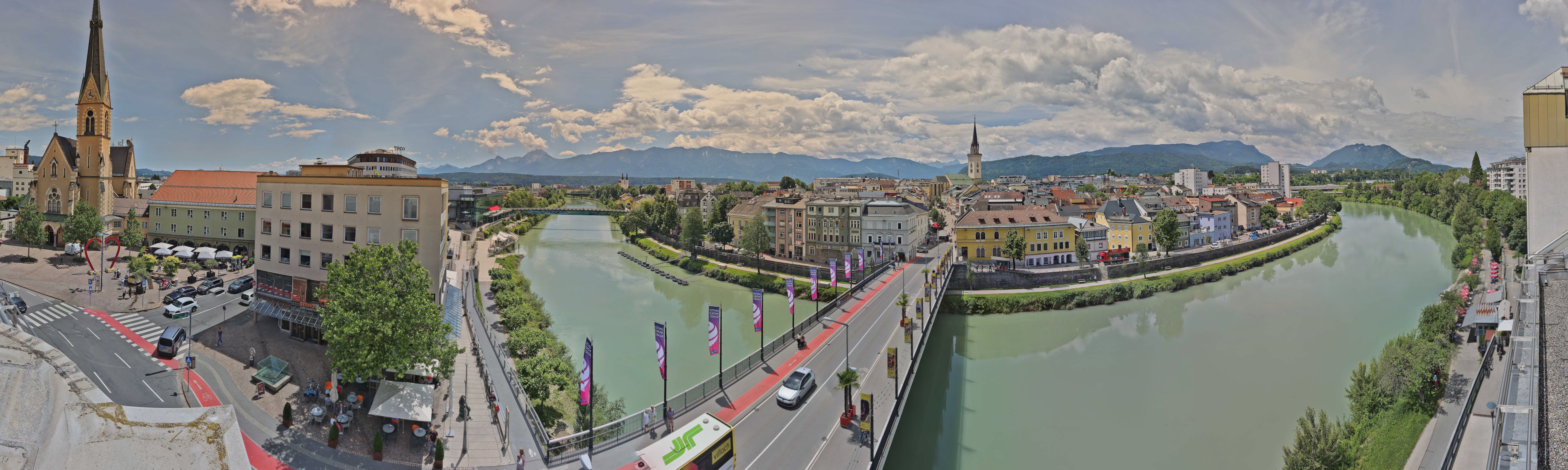Archiv Foto Webcam Villach im Drautal