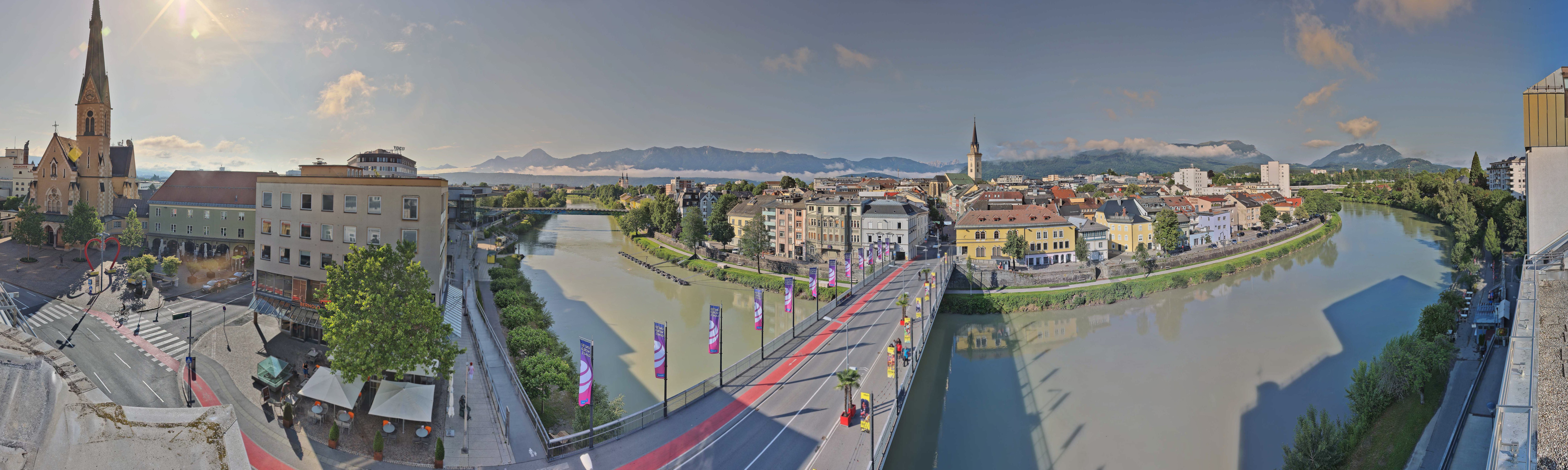 Archiv Foto Webcam Villach im Drautal
