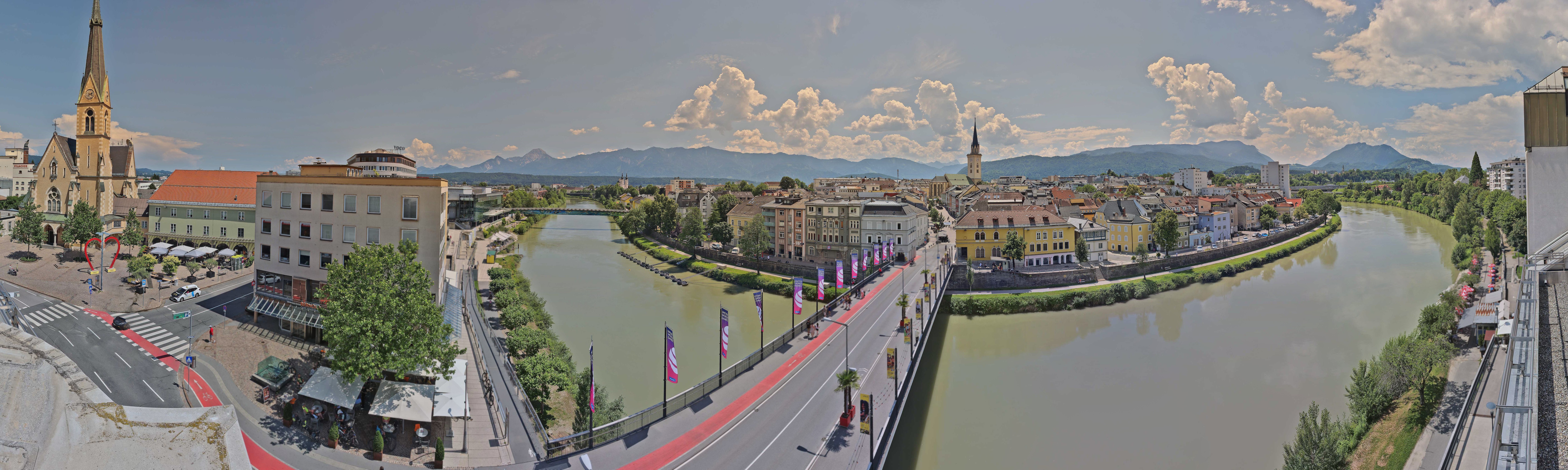 Archiv Foto Webcam Villach im Drautal