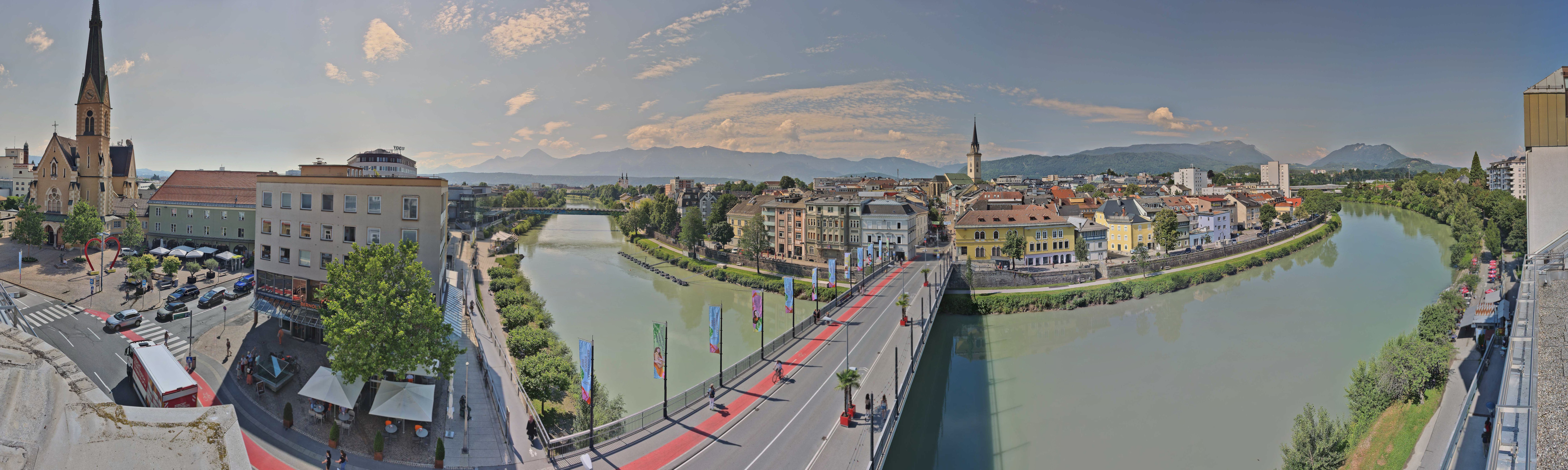 Archiv Foto Webcam Villach im Drautal