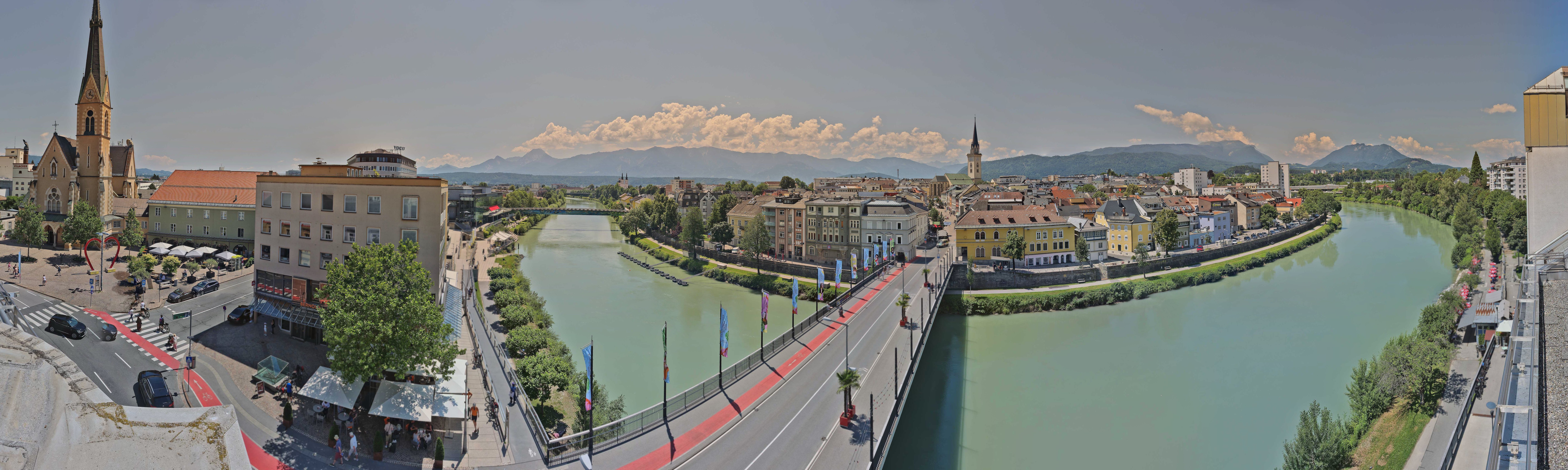 Archiv Foto Webcam Villach im Drautal