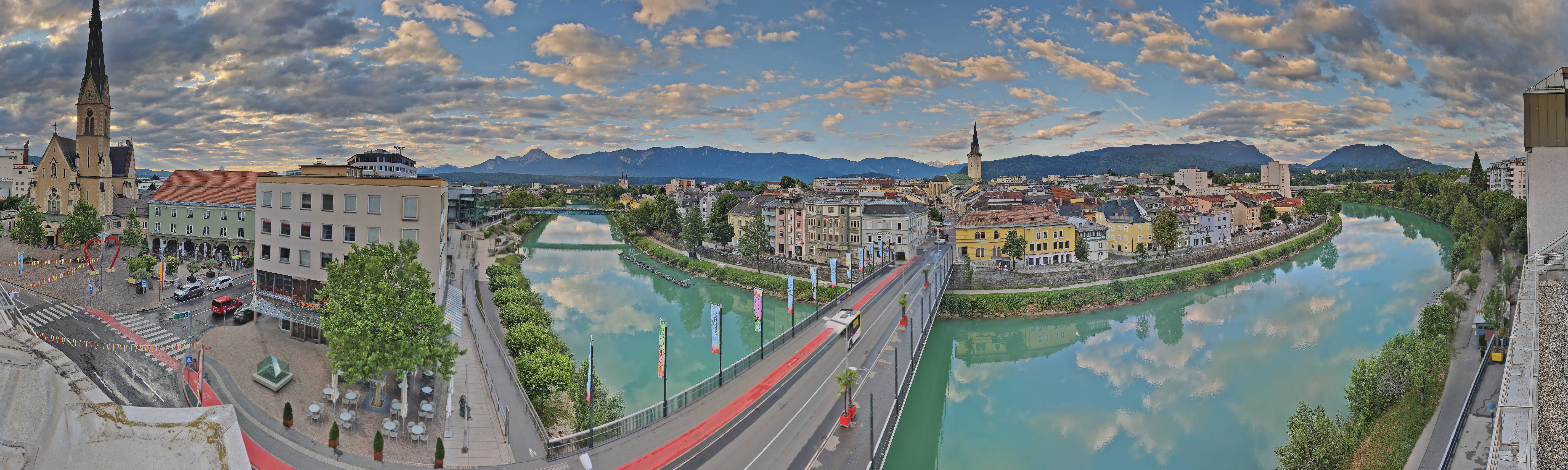 Archiv Foto Webcam Villach im Drautal