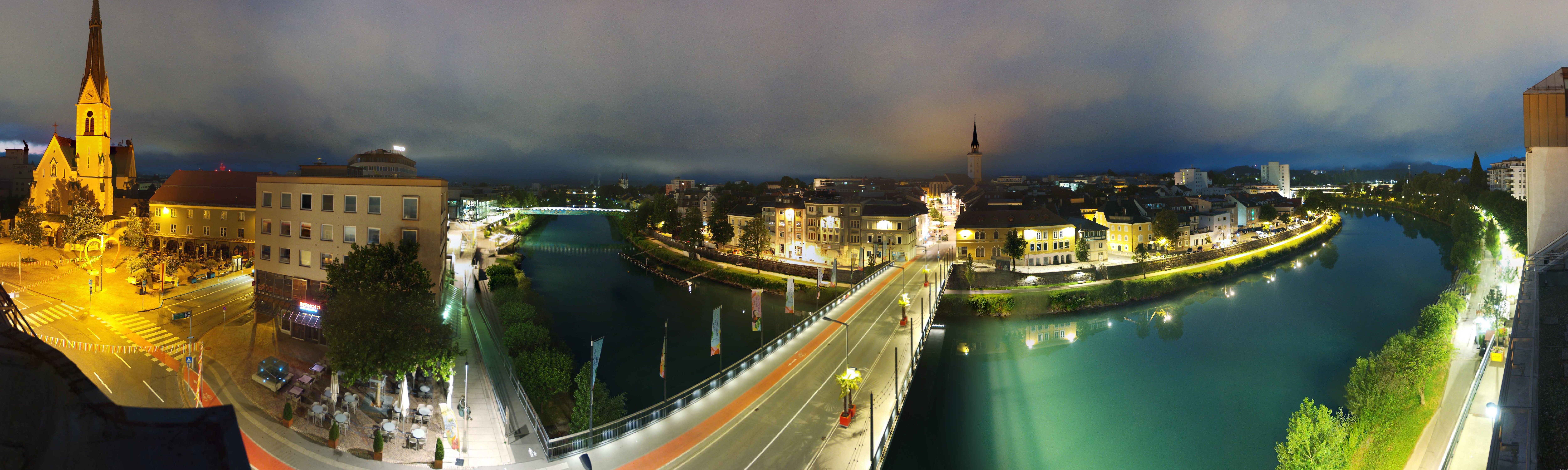 Archived image Webcam Panoramic view of Villach
